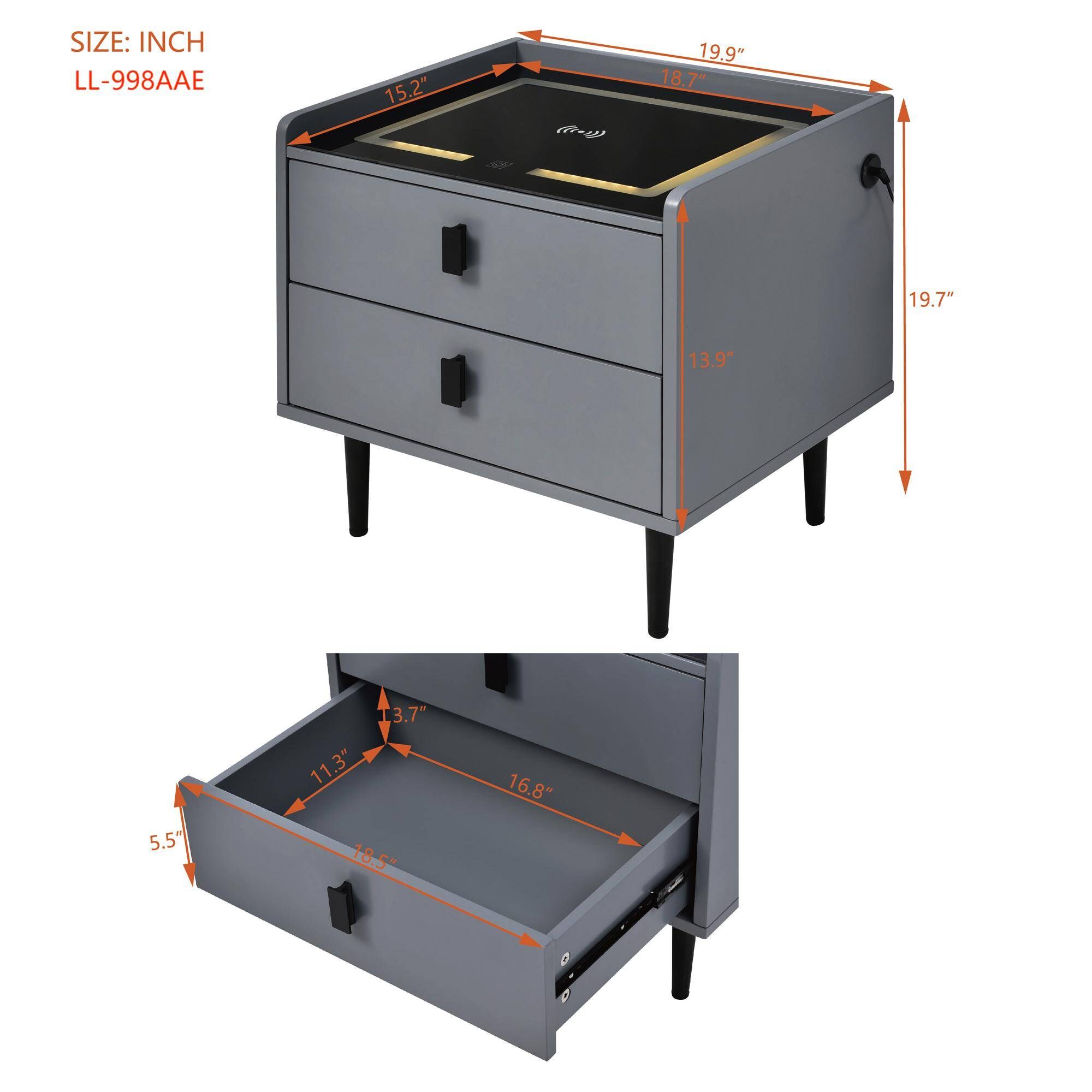 Yiekholo LL-998AAE nightstands - View #7