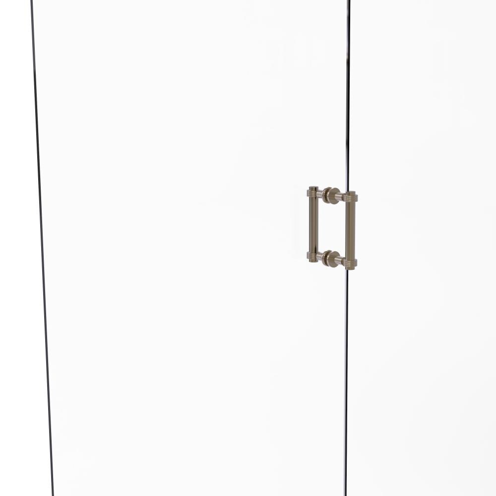 Allied Brass 404G-6BB-PEW Pewter 6-Inches Hinged shower door Handle