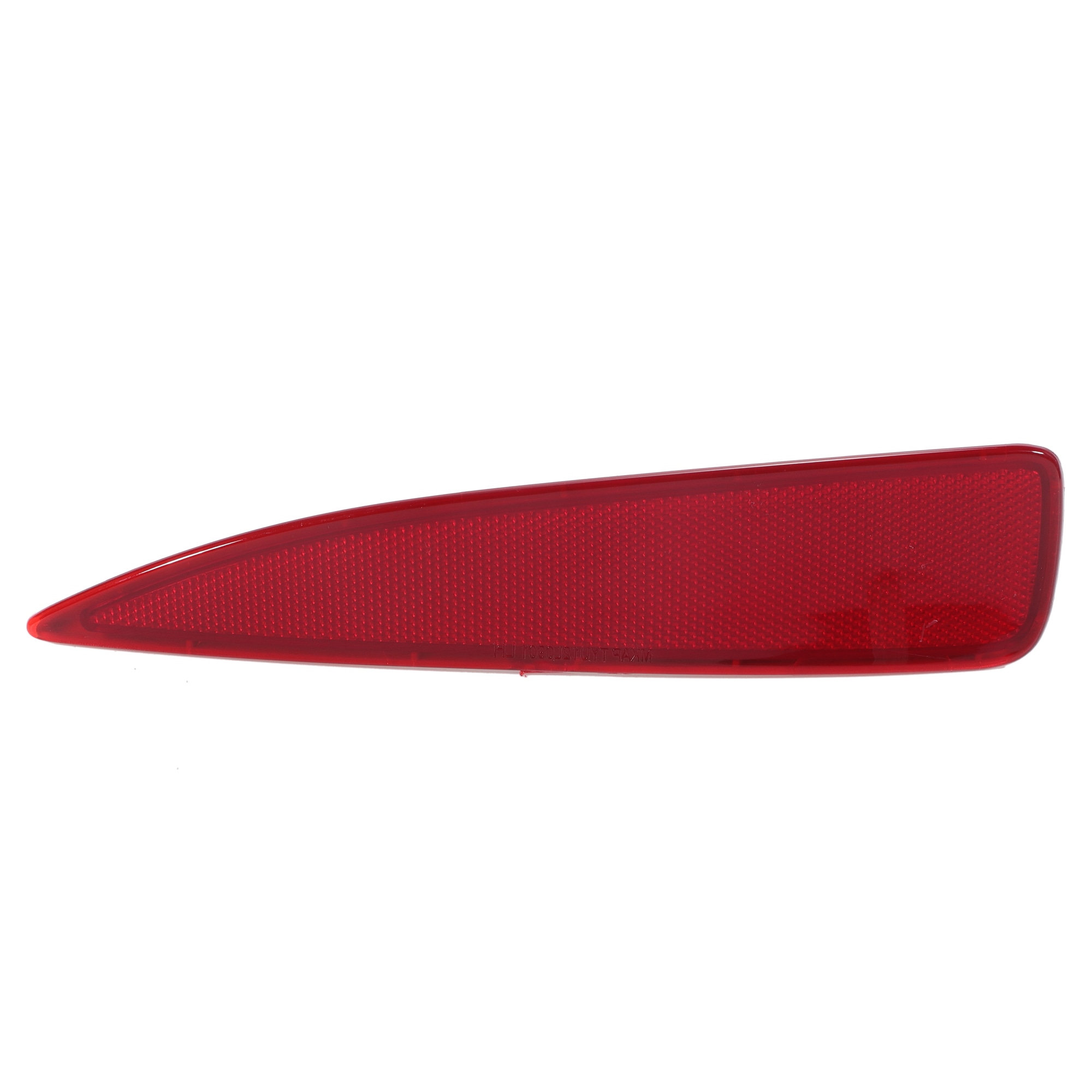 Unique Bargains No.5216352100 Bumper Reflector for Toyota Yaris 2012-2014 without Sport Bumper / Rear Right Bumper Reflector Side Marker / Durable ABS / 1pc Red
