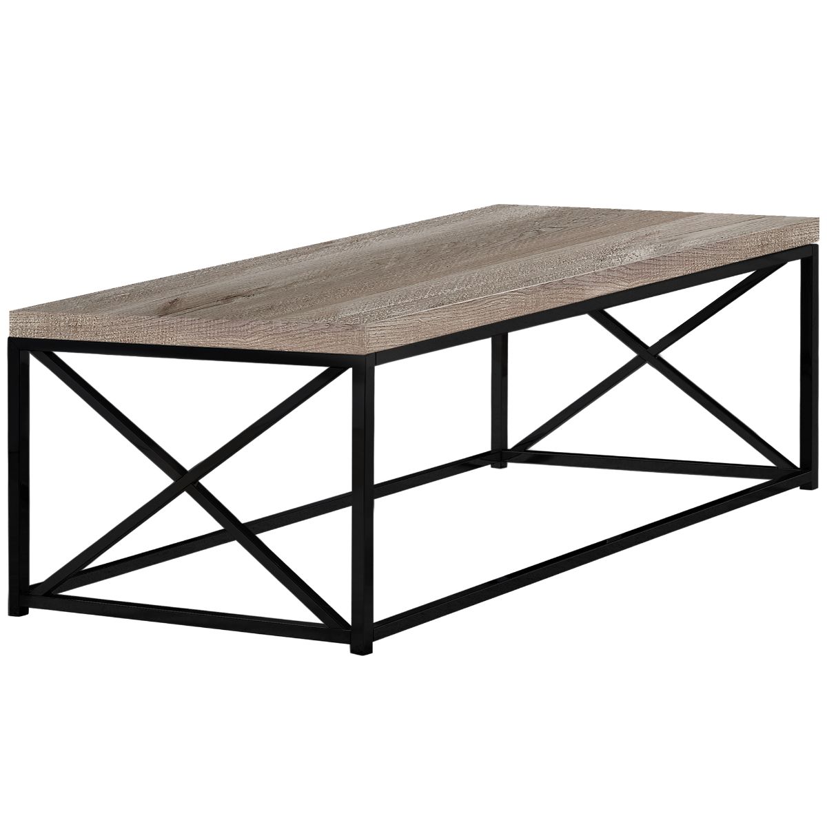 HomeRoots 333196 Jasmine Particle Board Wood Modern Coffee Table
