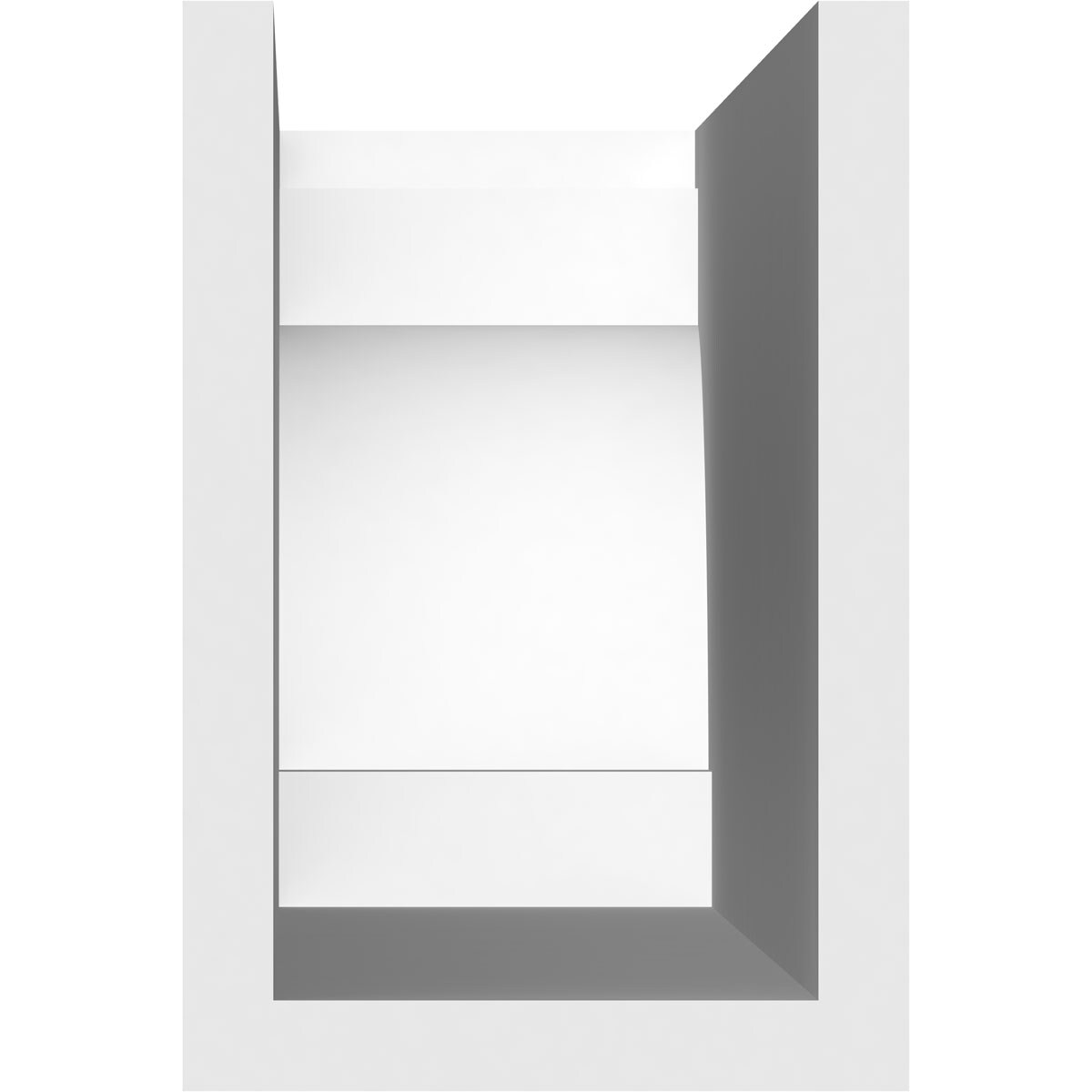 Ekena Millwork RFTP04X06X30MED Exterior-Brackets-Braces - View #4