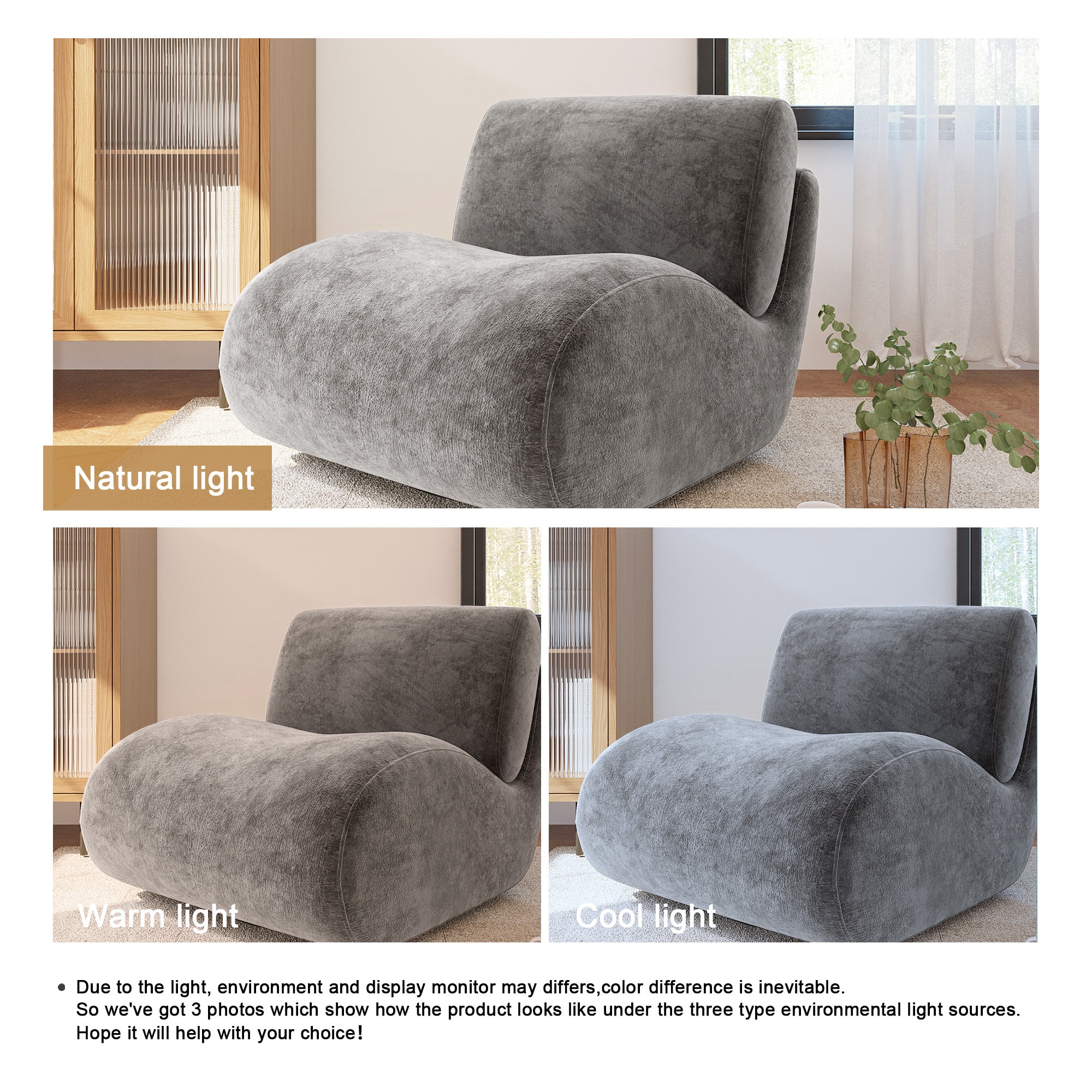 Dreamsidea LS-CH0060-TAUPE chairs - View #7