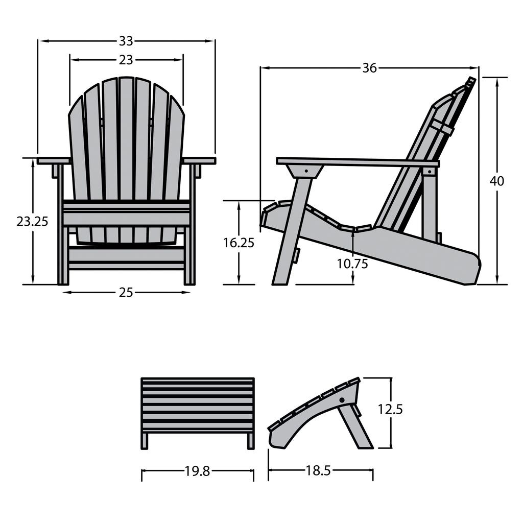 highwood AD-KITKING2-CGE Patio-Chairs - View #9