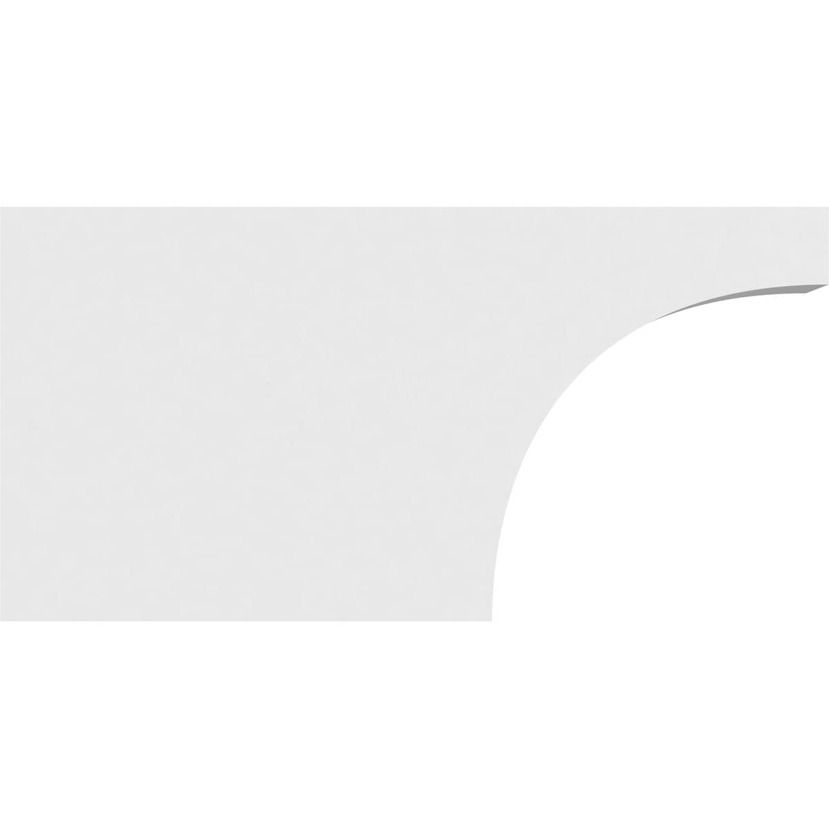 Ekena Millwork RFTP03X08X16HUN Exterior-Brackets-Braces - View #3