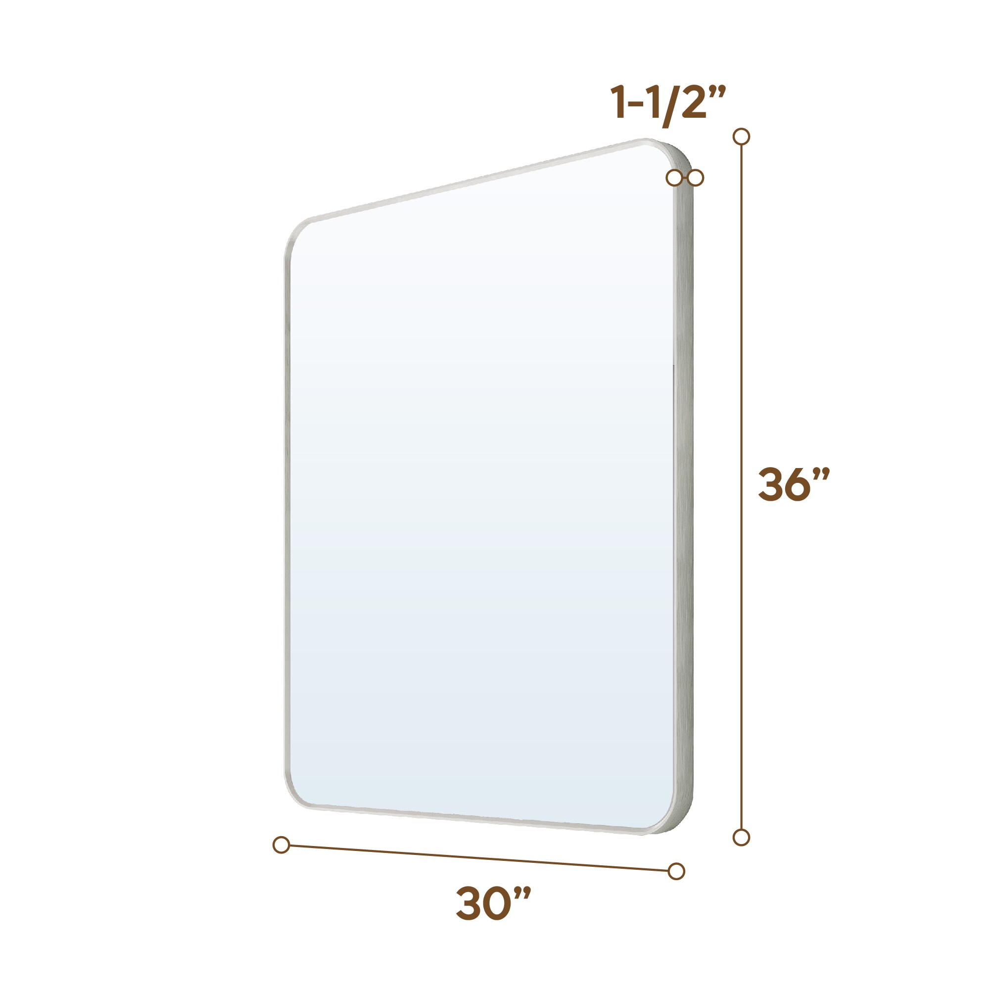 Poinic YZCFM1-3036N Decor-Mirrors - View #5