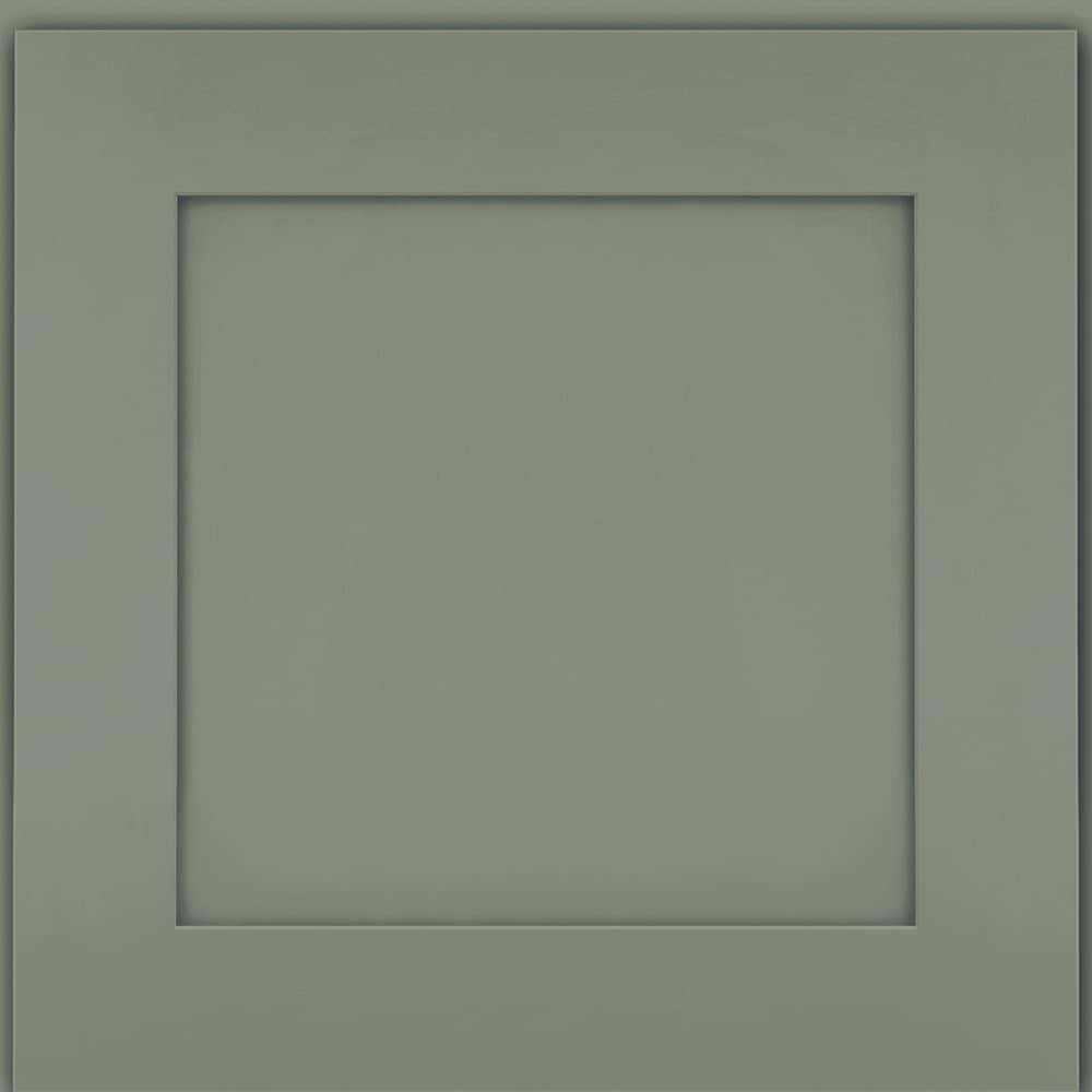 KraftMaid RDCDS,MPD,G67D Deveron 14.625-Inches W x 14.625-Inches H Bonsai Painted Kitchen Cabinet Sample (Door Sample)