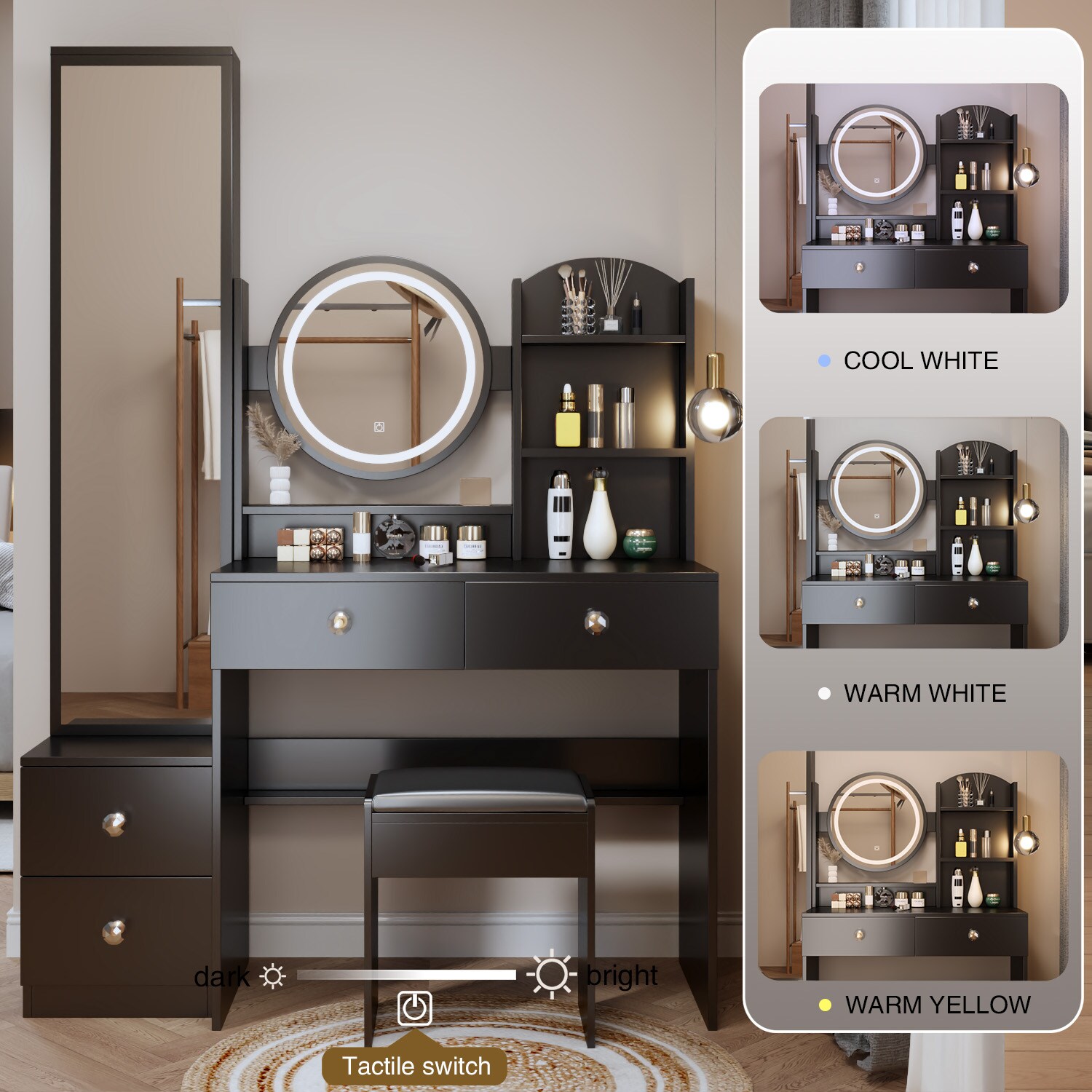 Poly furniture SZT-21 Bedroom-Vanities - View #4