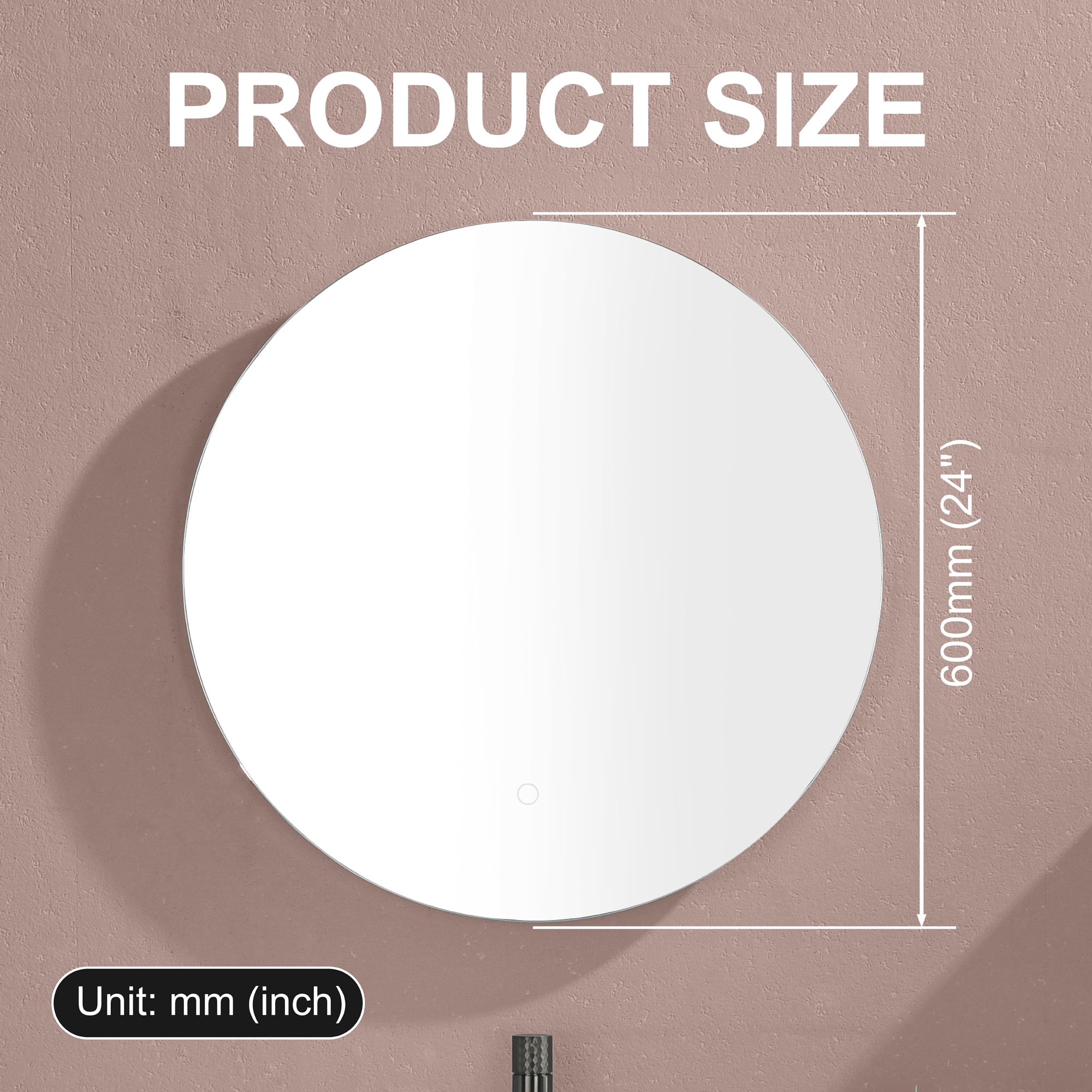 Dimakai DI-LEDR6003P Framed-Bath-Mirrors - View #5