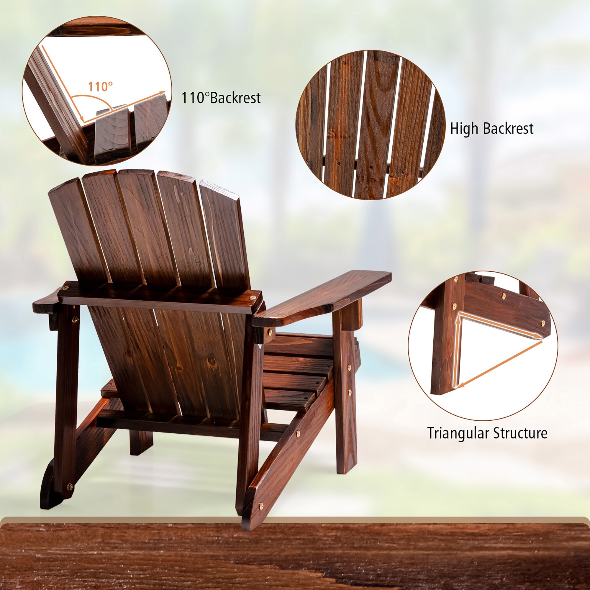 Costway NP11087CF Patio-Chairs - View #6