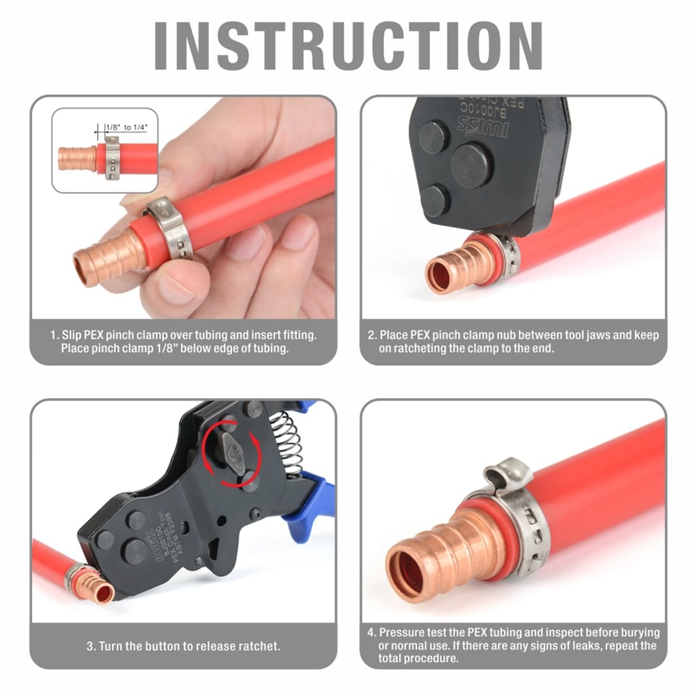 IWISS BJ0010C Pex-Crimp-Fittings - View #3