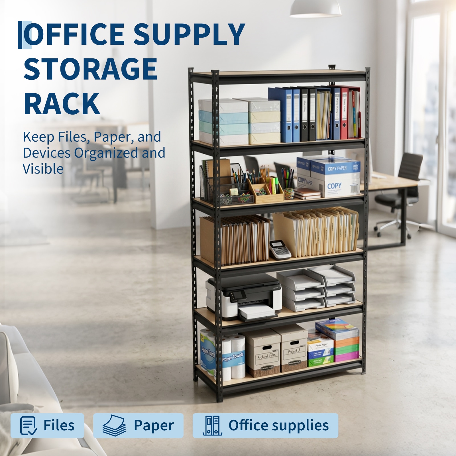 Garvee AW0-60HY8OIPG Free-Standing-Shelving - View #4