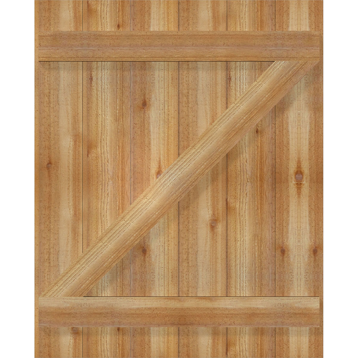 Ekena Millwork RBJ06Z32X040RWR Exterior-Shutters - View #5