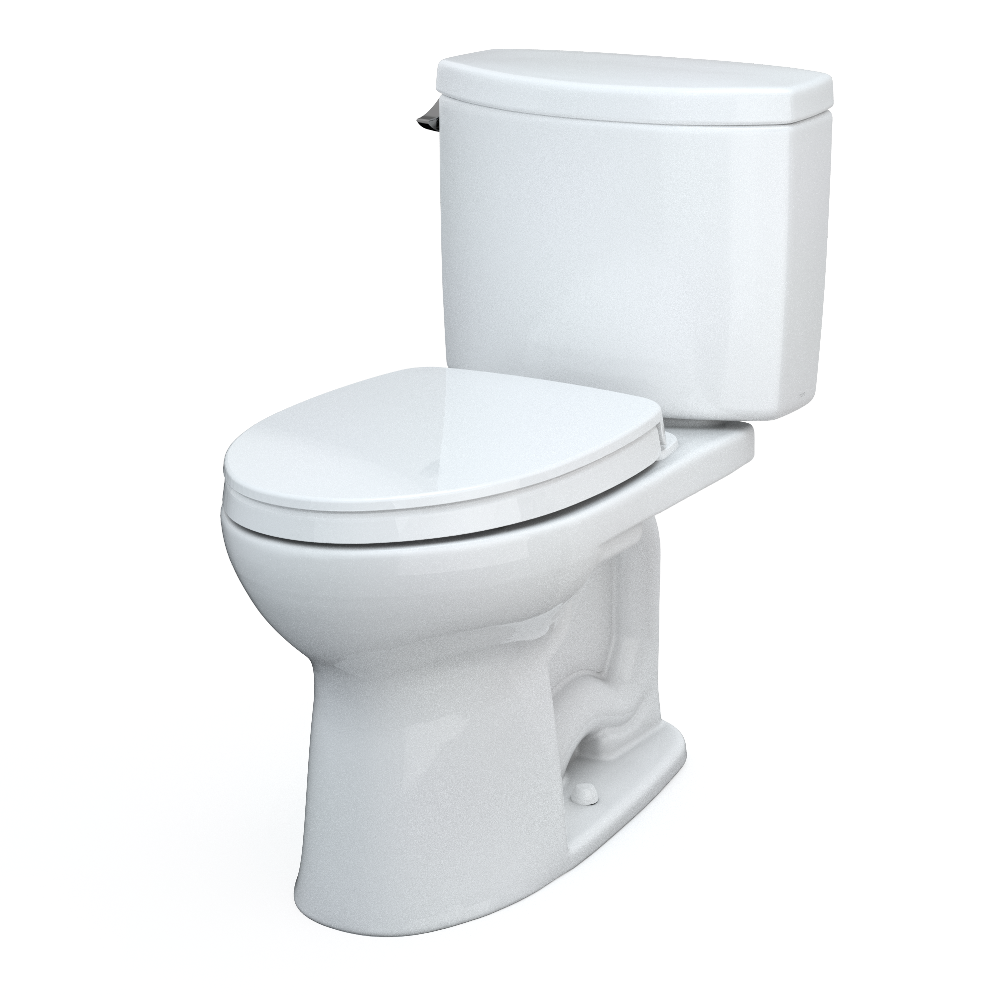 TOTO Cotton White Elongated Standard Height 2-piece WaterSense