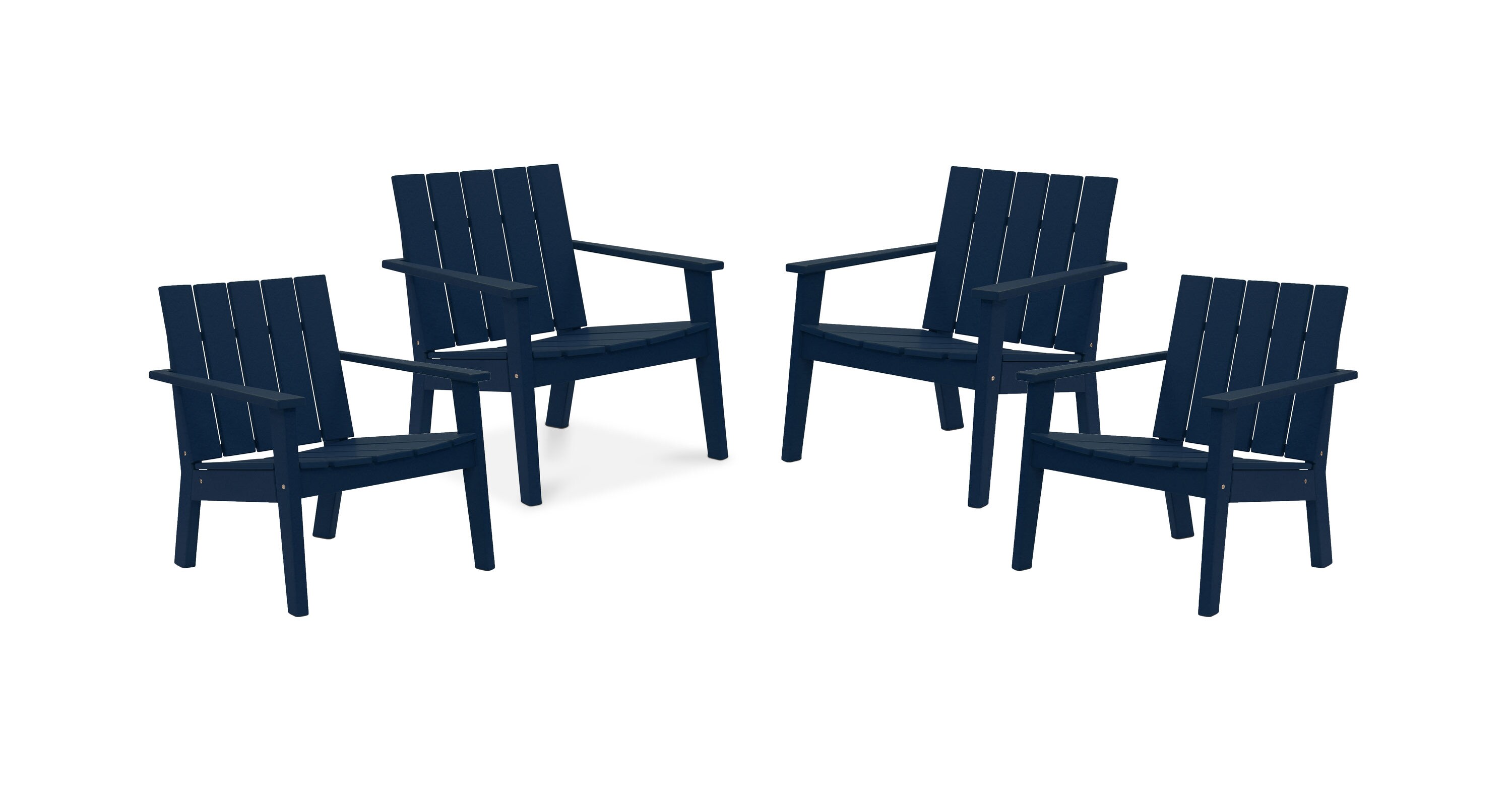 DuroGreen CAB33264PKNY Cabana 4-Piece Patio Conversation Set