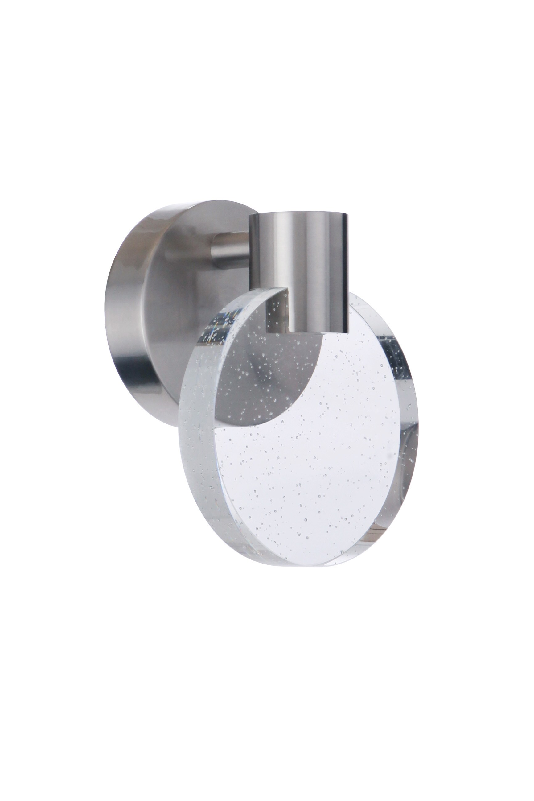 Craftmade 15106BNK-LED Glisten 5.5-in 1 -Light Brushed Nickel Integrated LED Modern/contemporary Vanity light