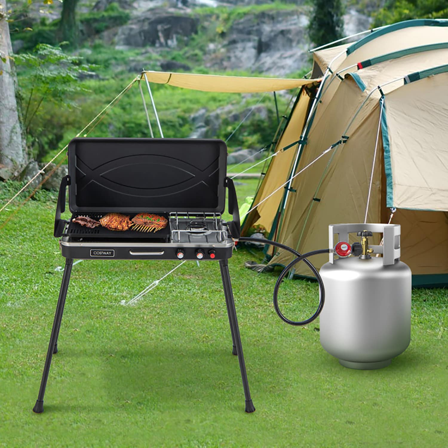 GZMR MO-NP10678DK Tabletop-Grills - View #4