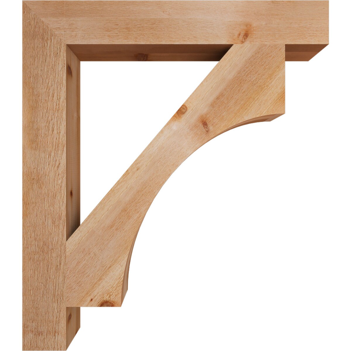 Ekena Millwork BKT06X42X48WTL05RWR Exterior-Brackets-Braces - View #3
