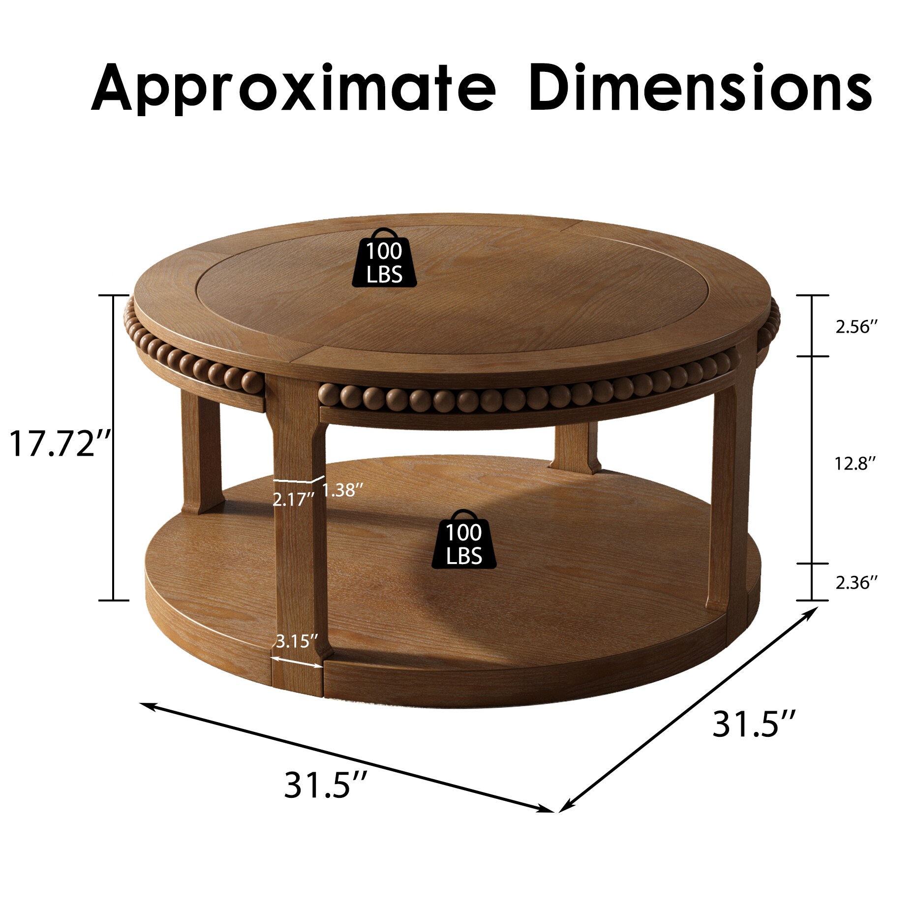 KTMBDW W1445P341375 Coffee-Tables - View #4