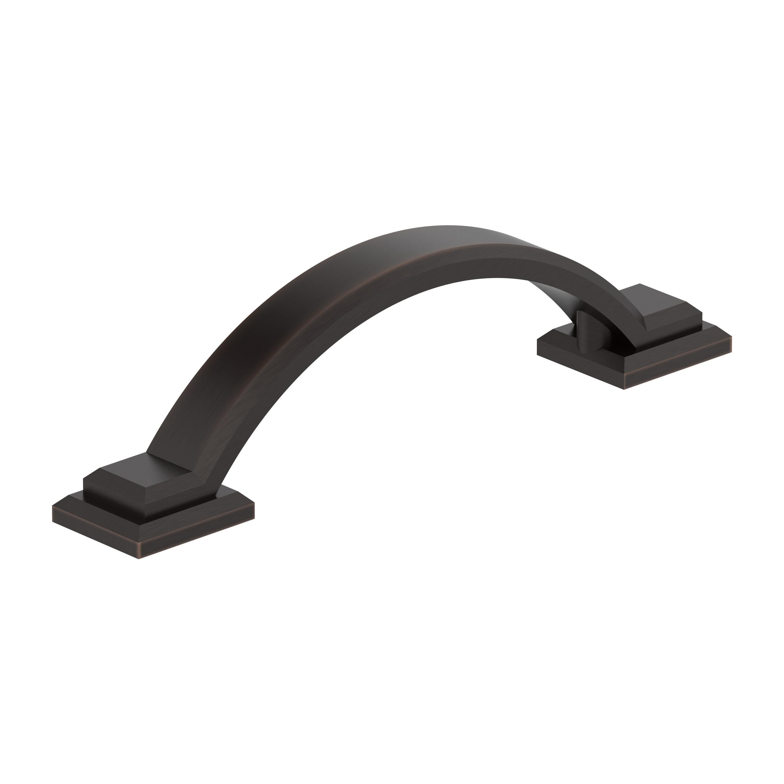 Amerock 10VMP37040ORB Sheffield 3-in , 76mm Center to Center Oil-Rubbed Bronze Arch Handle 10 -Pack
