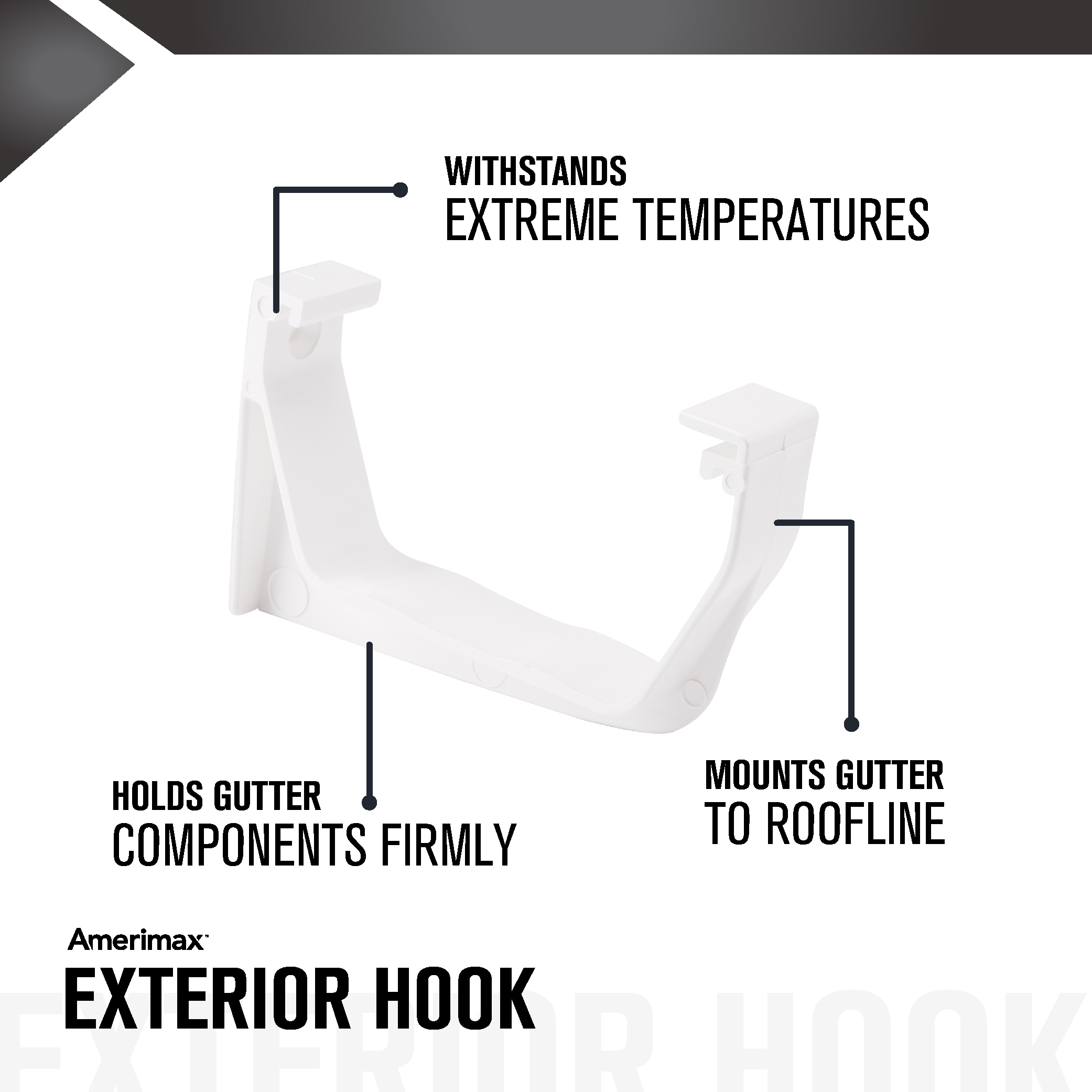 Amerimax T0419HP Gutter-Hangers-Brackets - View #2