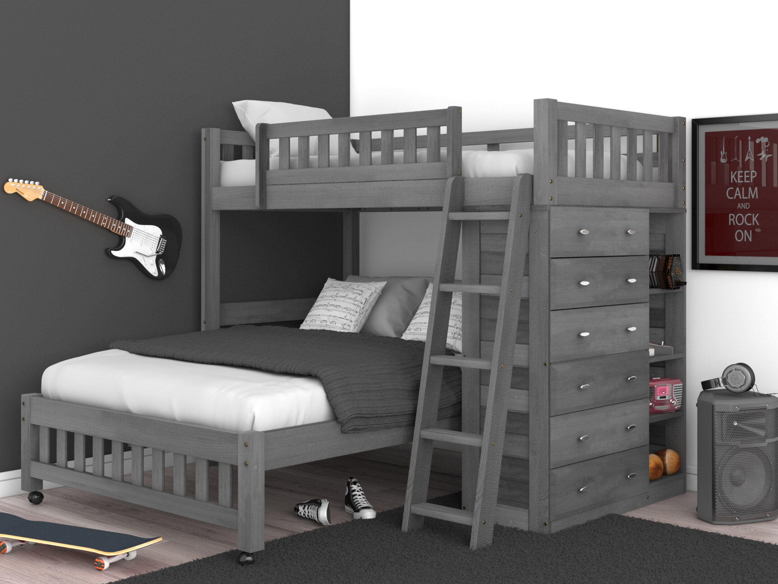 OSHOME 3205 Bunk-Beds - View #6