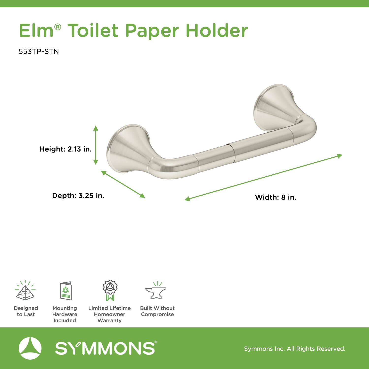 Symmons 55AC3BUNDLESTN Decorative-Bath-Hardware-Kits - View #6