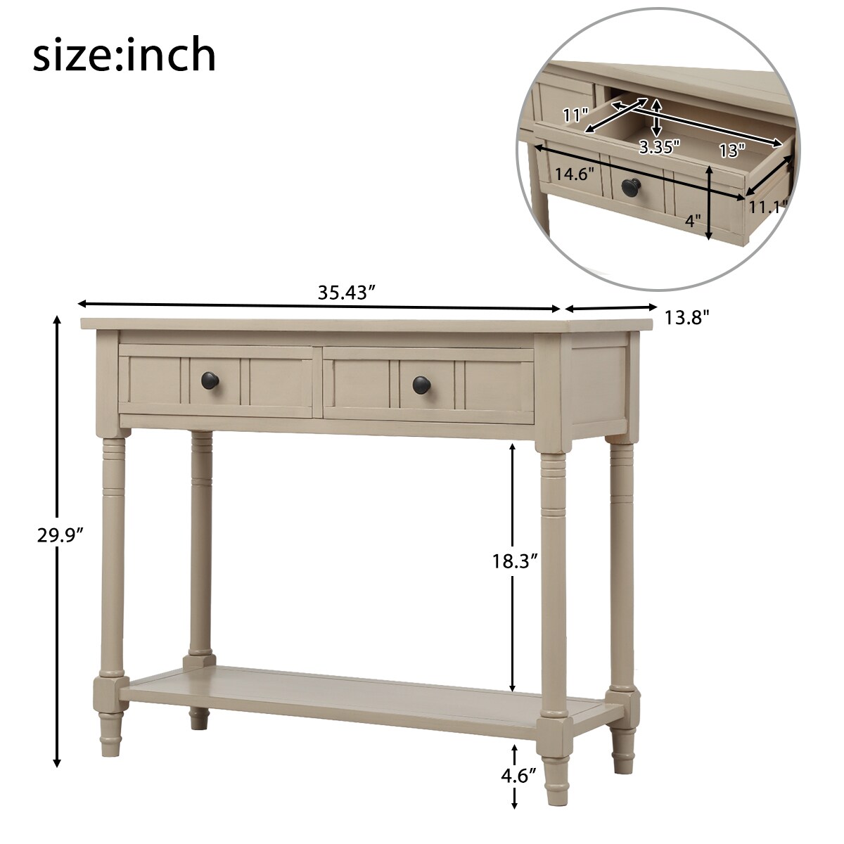 Qualler CTM00267E Console-Sofa-Tables - View #10