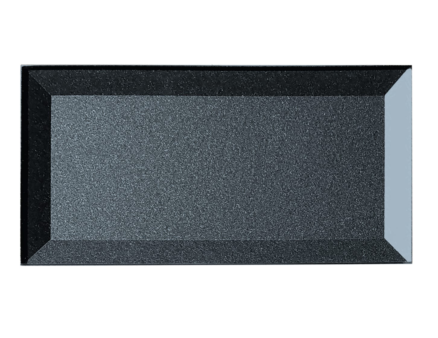 Abolos LWSFOB0306-ER[P] Secret Dimensions Gunmetal 3-in x 6-in Glossy Glass Subway Standard Wall Tile ( 18-sq ft Carton )
