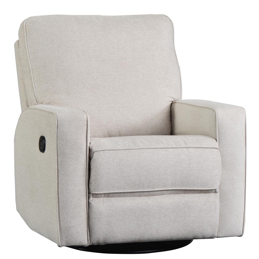 low back swivel recliner