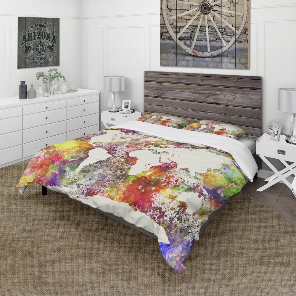 Designart BED7462-Q 3-Piece Multiple Colors/Finishes Queen Duvet Cover Set