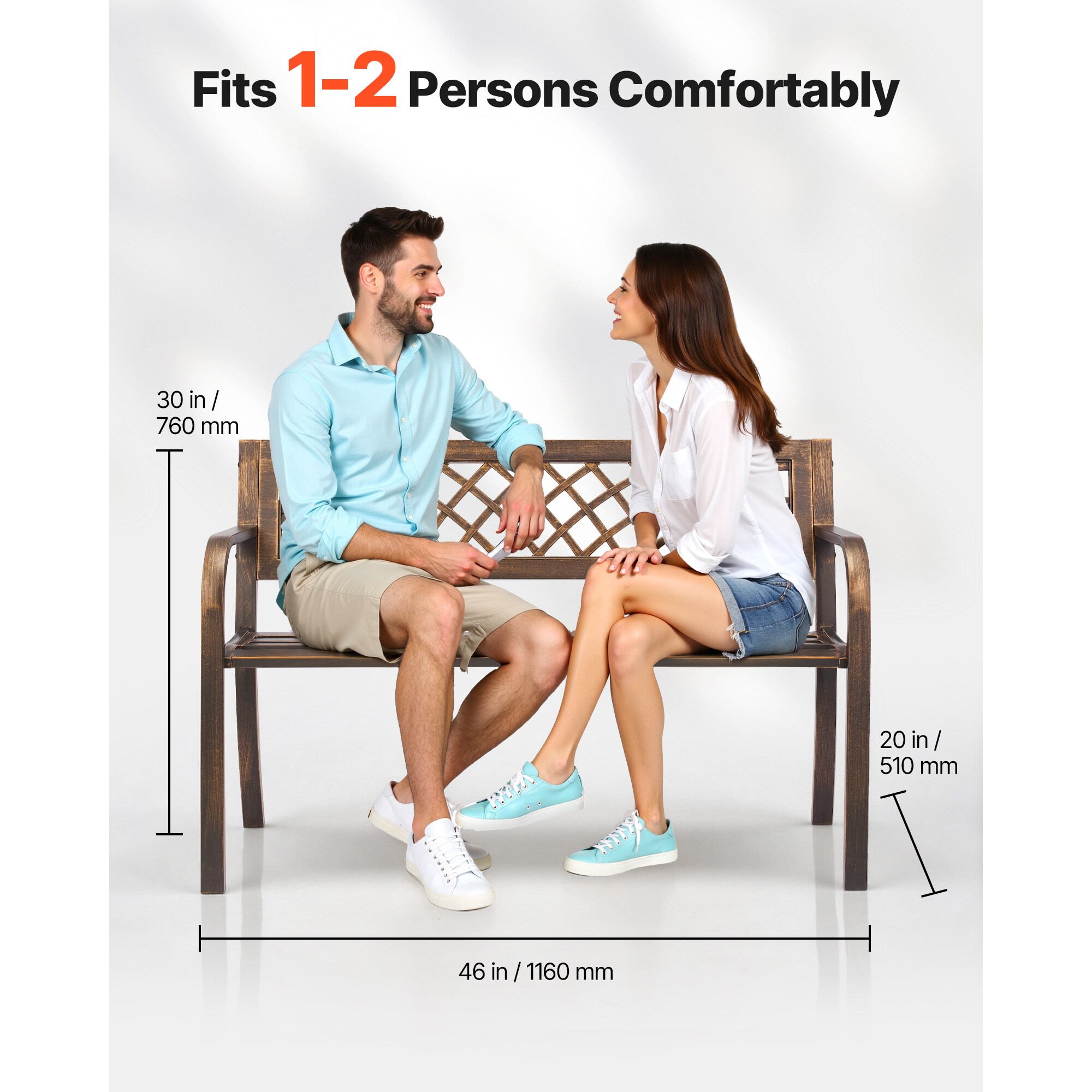 VEVOR SCGYZYJSGTSW08327V0 Commercial-Benches - View #4