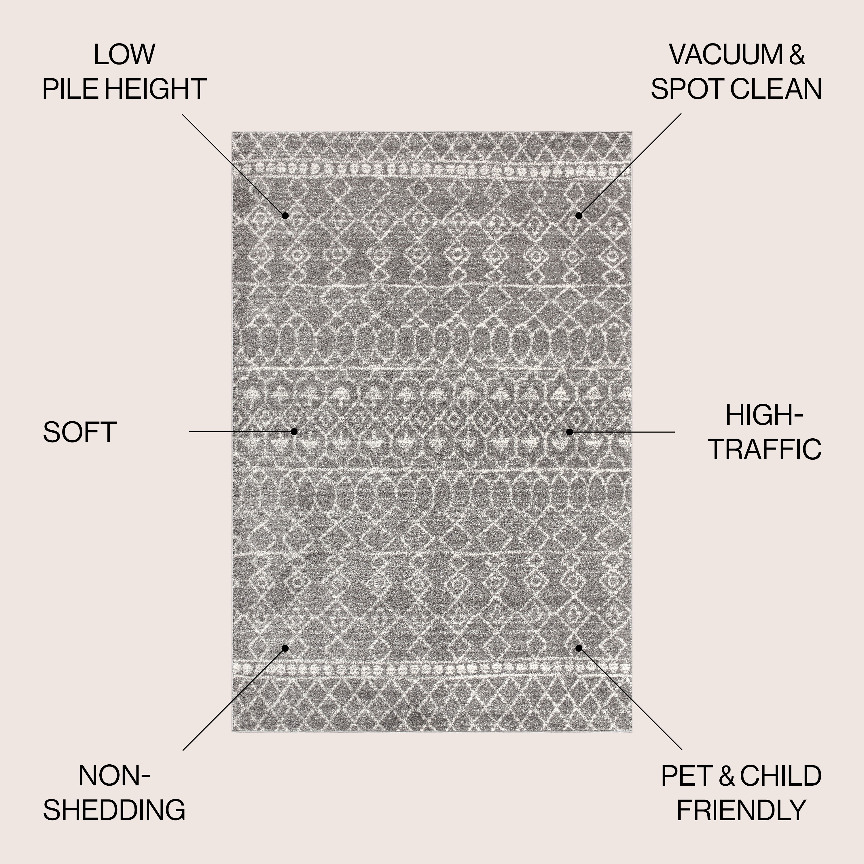JONATHAN  Y MOH209B-8 rugs - View #3
