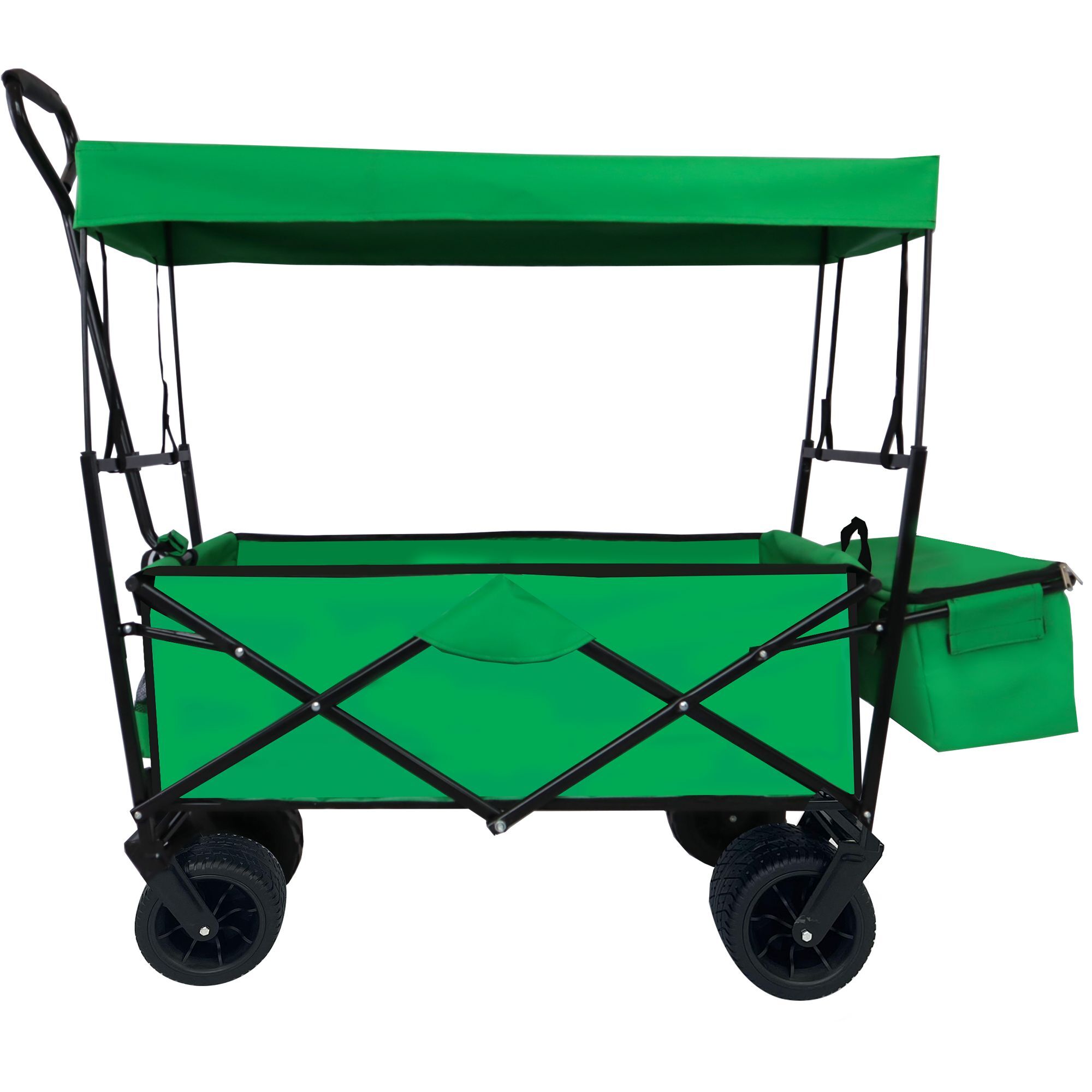AHIOU HOME ZAAHG-115013C Carolyn 3.95-cu ft Steel Folding Yard Cart
