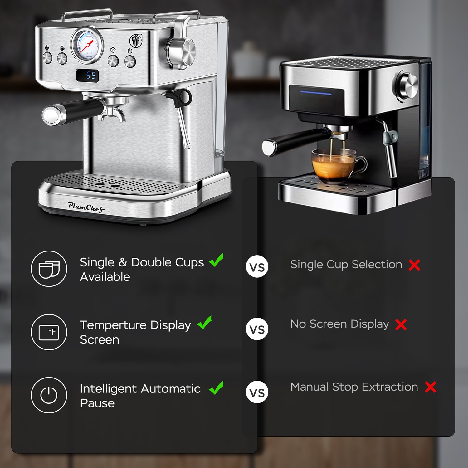 GZMR HYCC-24809US-LC Espresso-Machines - View #10