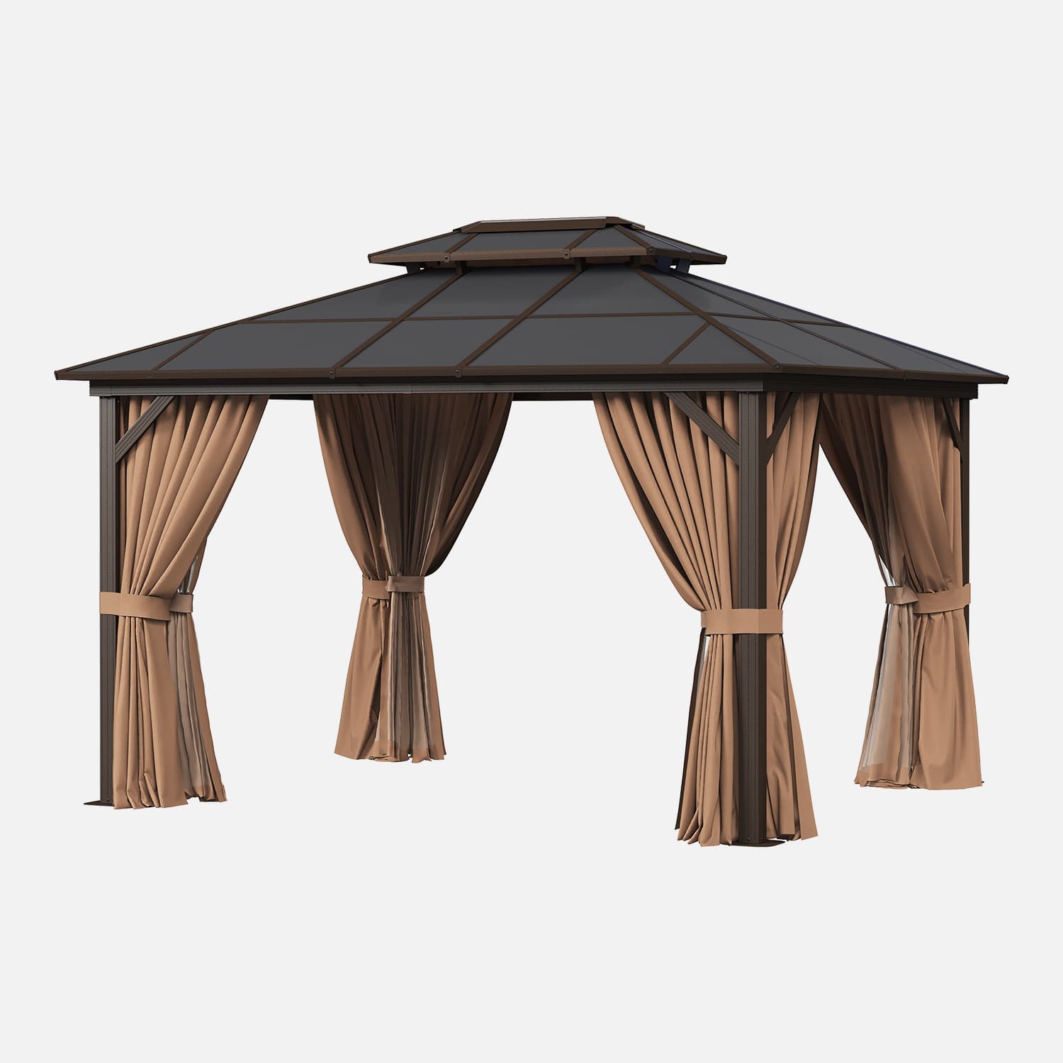 Sunmthink GBSM36R04 Wood-Resin-Gazebos - View #12