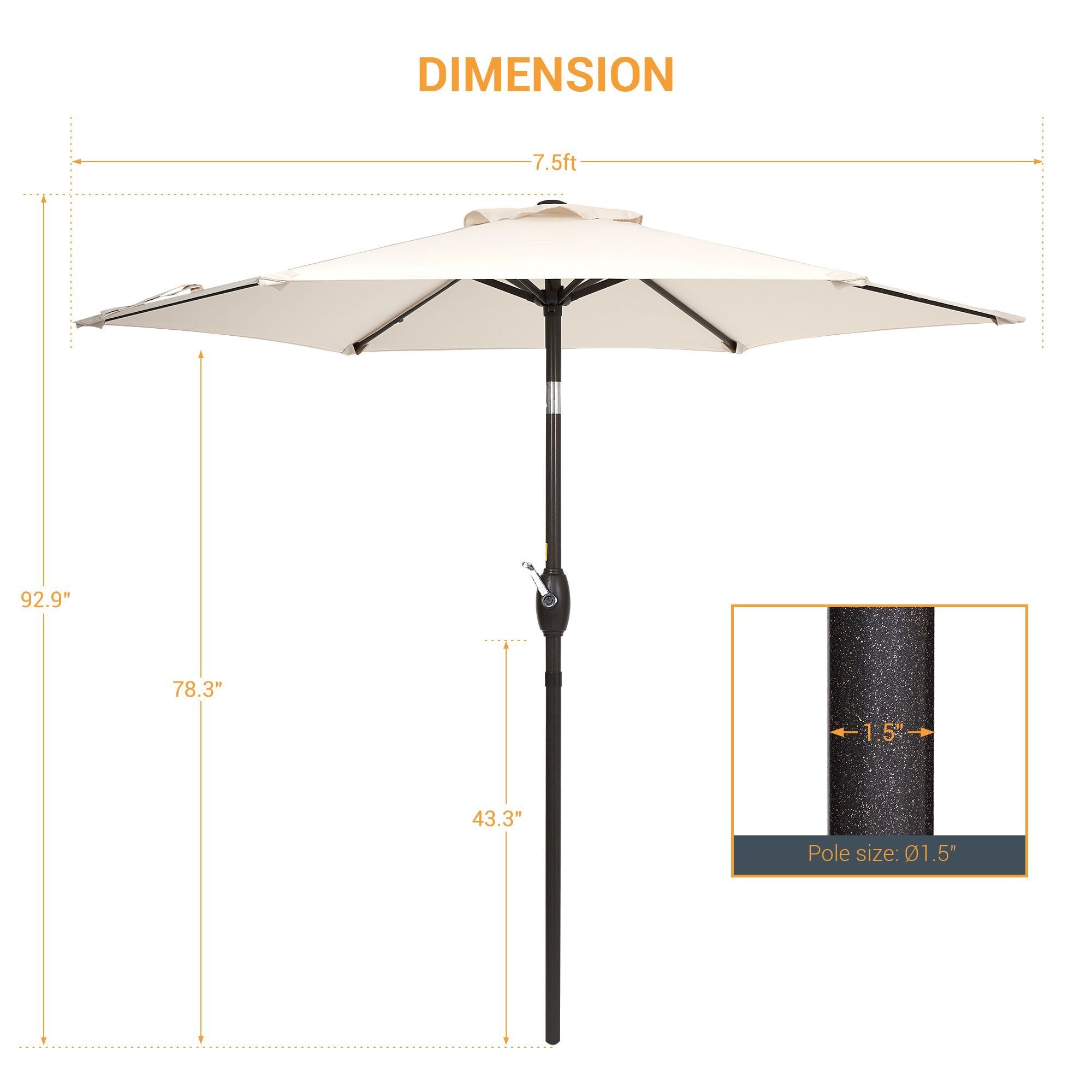 Sonkuki SD-90BG Umbrellas-2 - View #2
