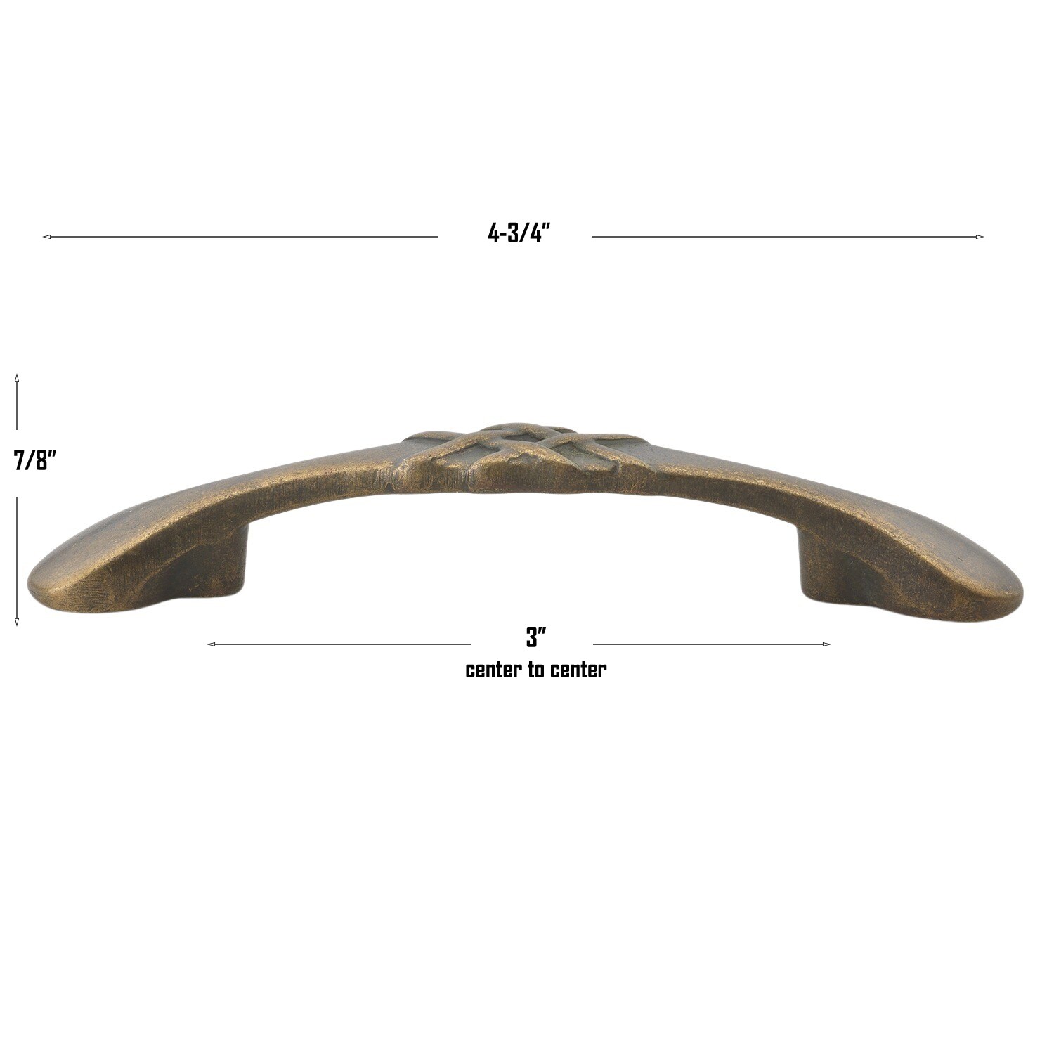 GlideRite Hardware 83063-AB-10 Cabinet-Pulls - View #4