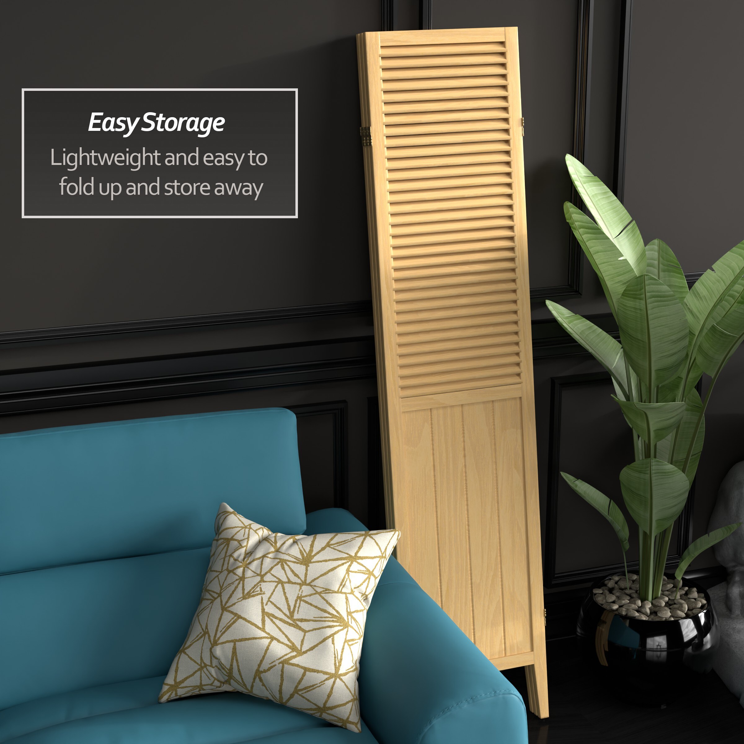 Red Lantern BEAD-NAT-3P Indoor-Privacy-Screens - View #5