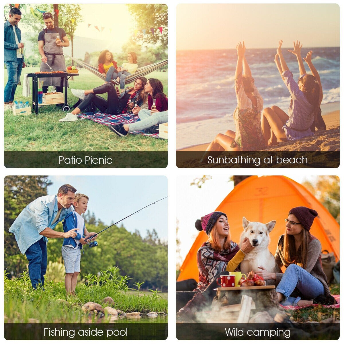 Costway CSHY001042 Beach-Camping-Chairs - View #5