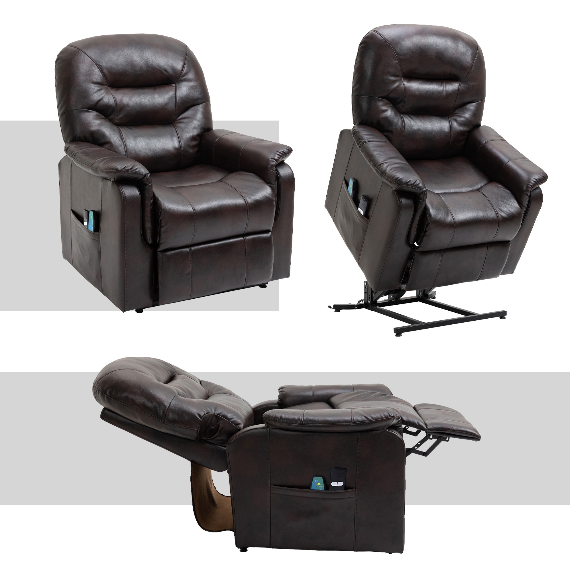 Clihome CL062-BR recliners - View #8