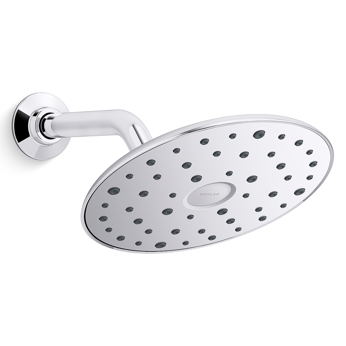 KOHLER Raindet Polished Chrome 7.94-in Round Fixed Rain 1.75-GPM (6.6 ...