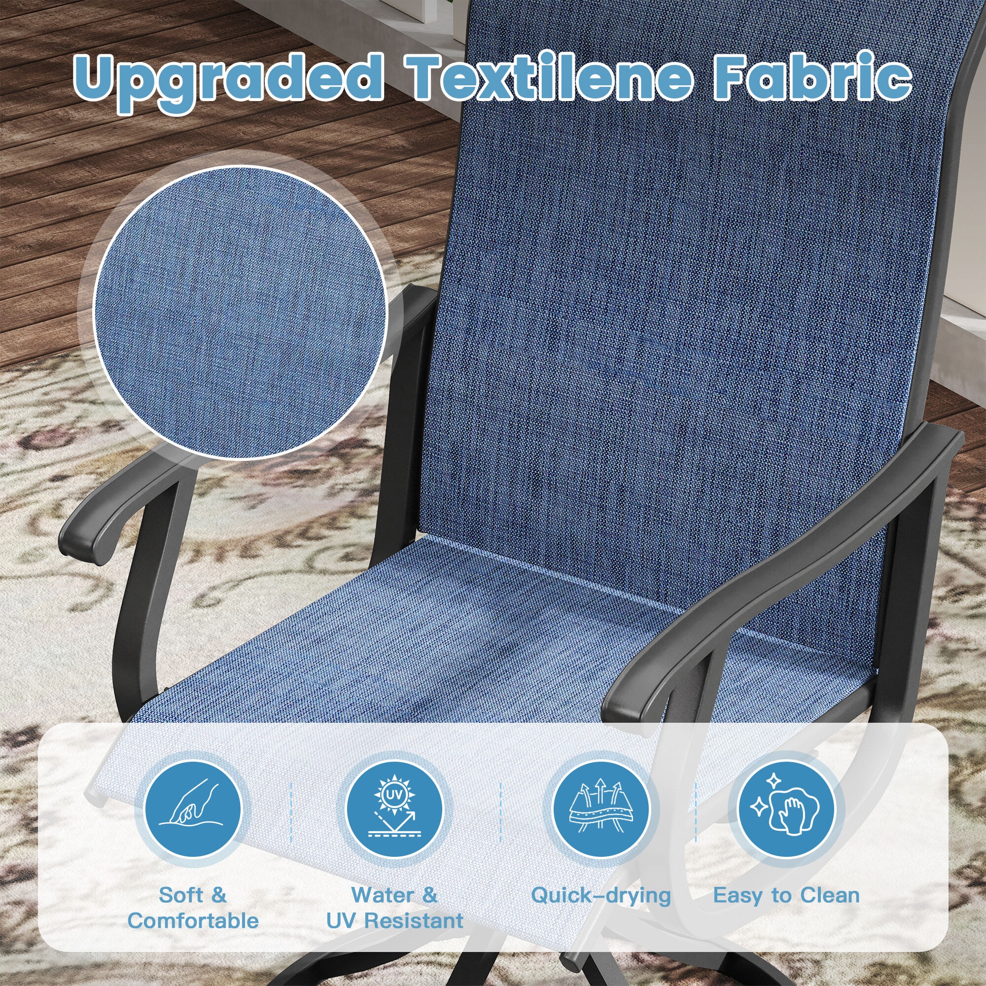 Damerin Z0101F Patio-Chairs - View #9