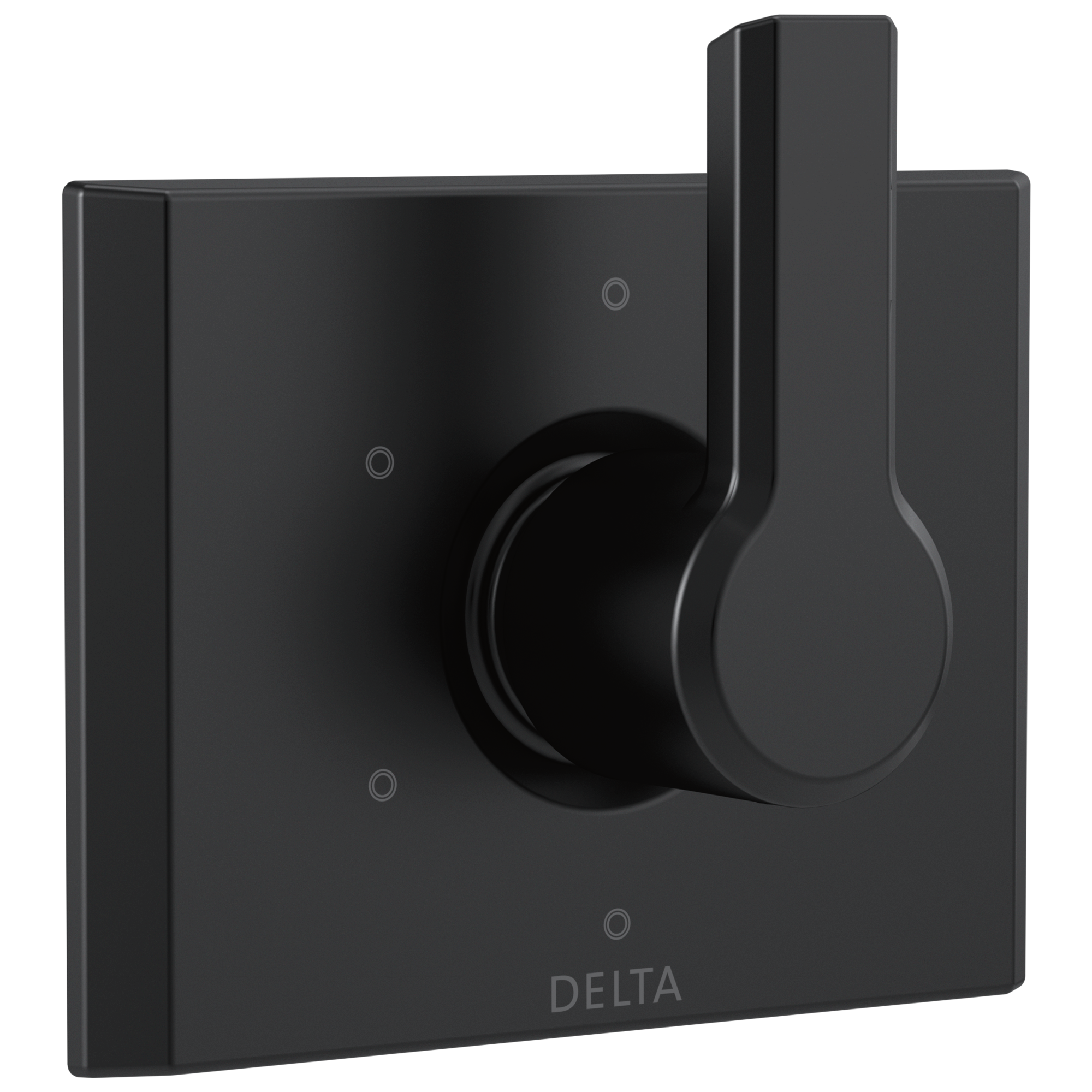 Delta T11999-BL Pivotal Matte Black 1.875-Inches Universal Bathtub/Shower Diverter 0.5-Inches -ID