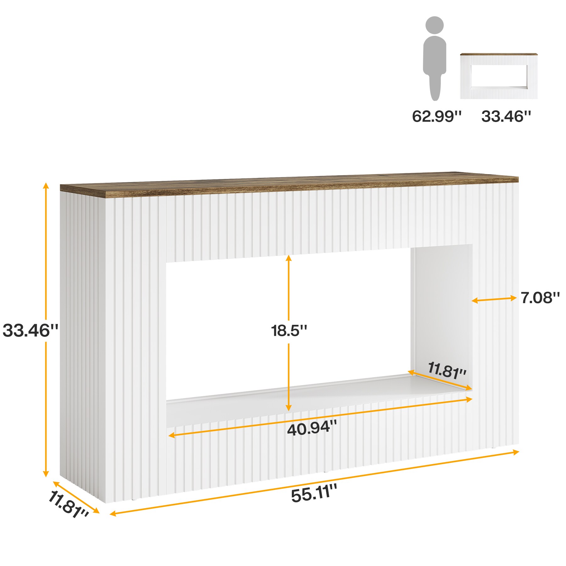Tribesigns LWFD-J0359 Console-Sofa-Tables - View #7