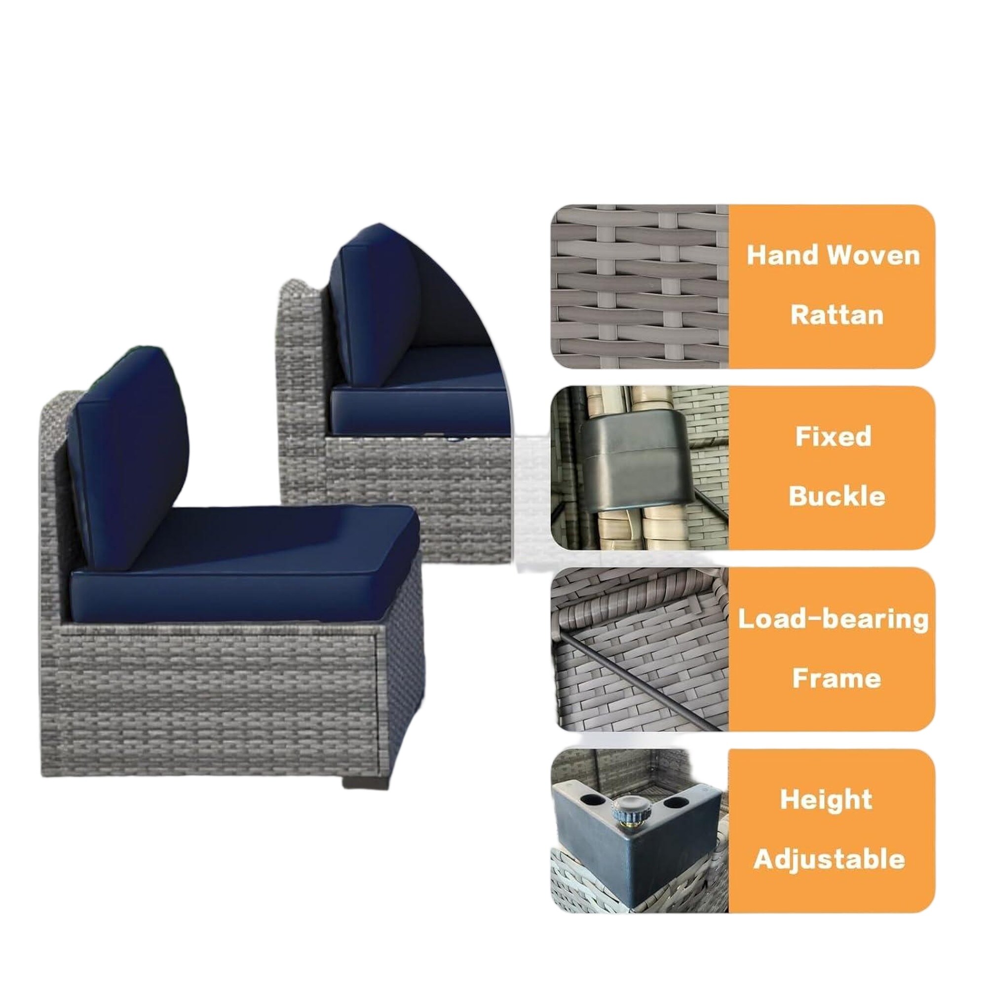 Vorene J-G9MZOBJHVDXQ Patio-Sofas-Daybeds - View #7