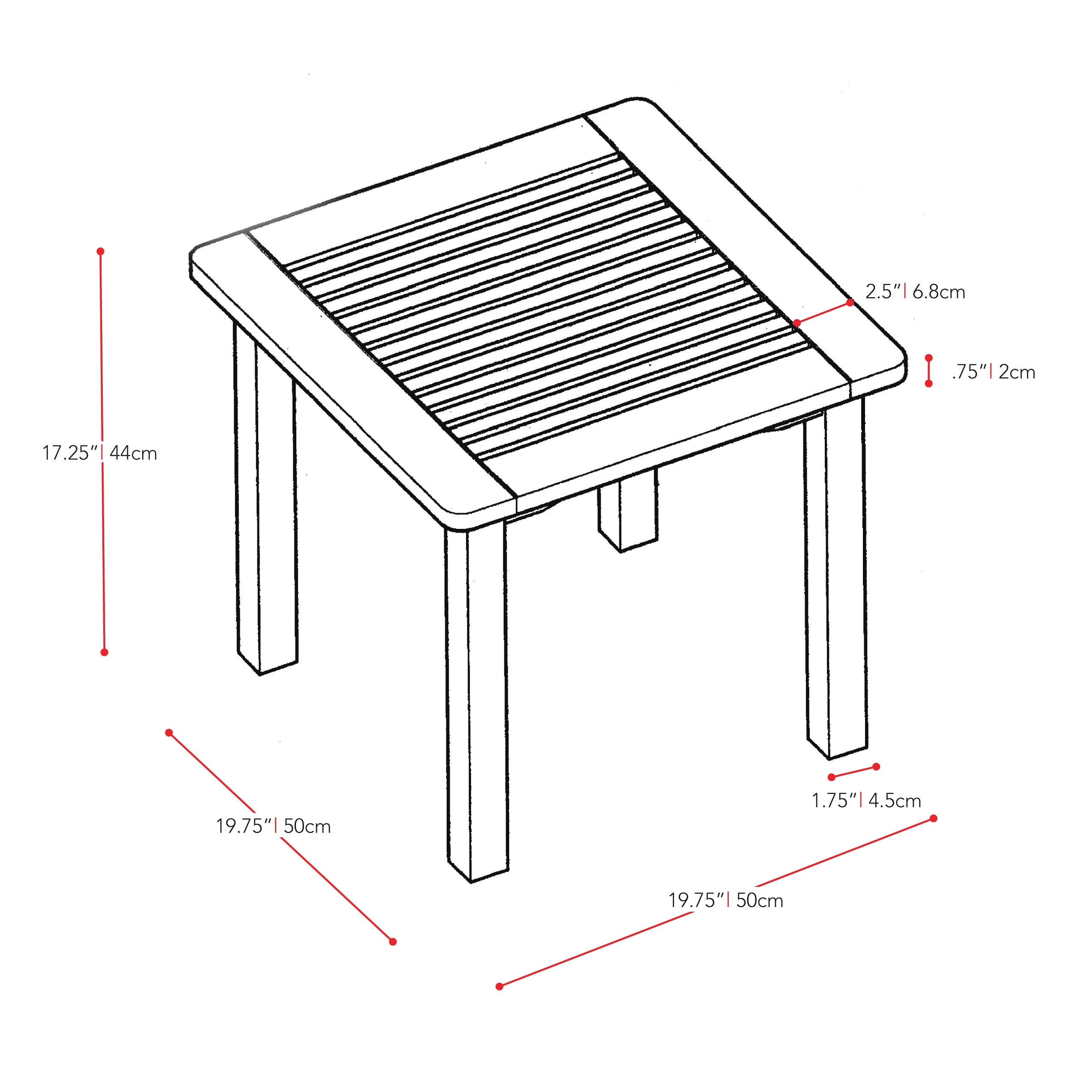 CorLiving PEX-864-T Patio-Tables - View #7