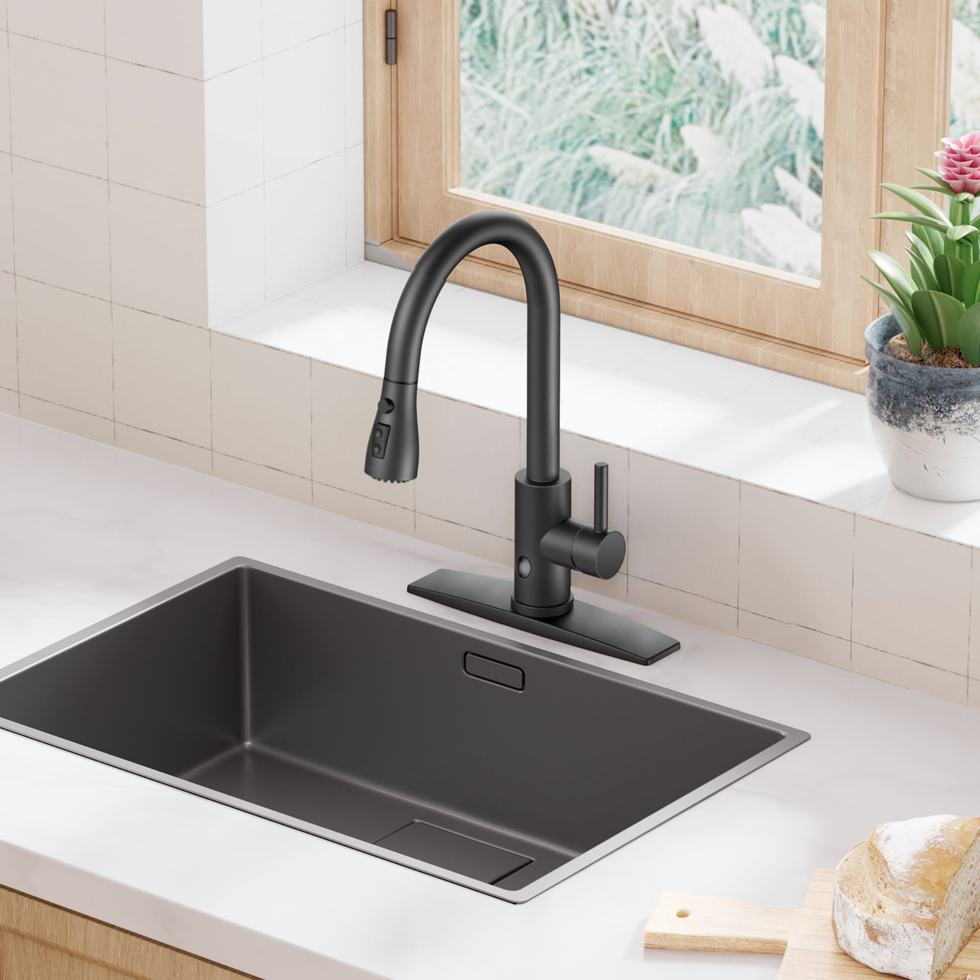 FURUISI L3B-TL Kitchen-Faucets - View #3