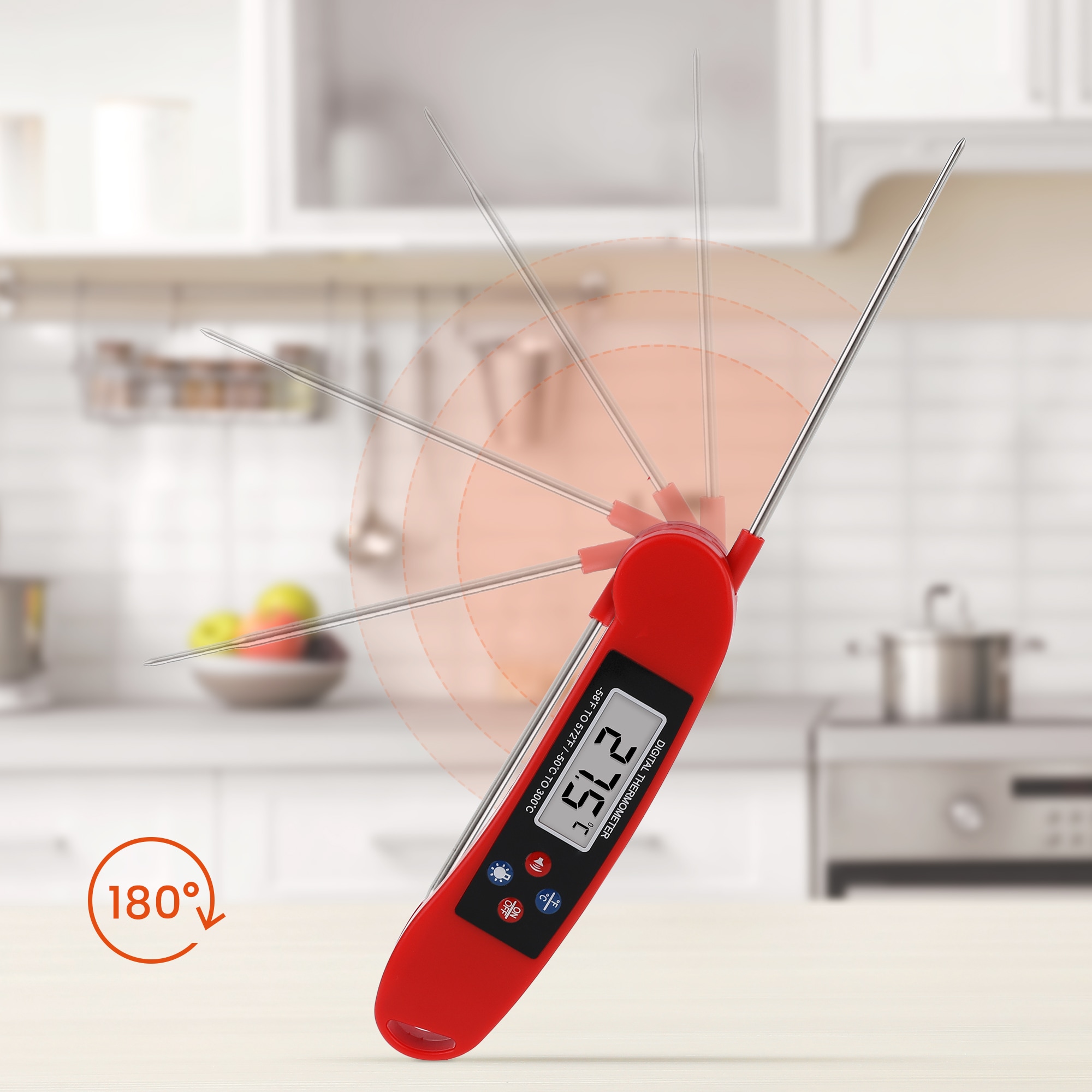 Unique Bargains S25122601UX2304 Meat-Thermometers - View #3