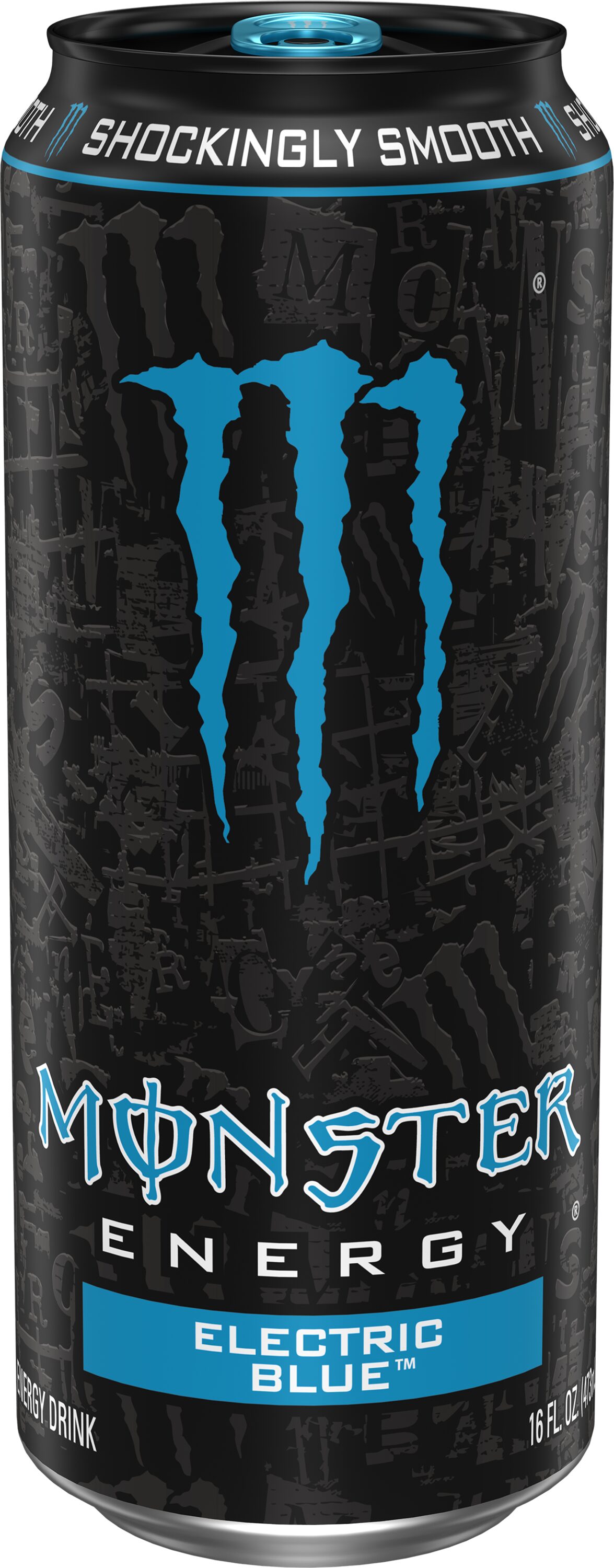 MONSTER ENERGY 16 - fl oz Blue Raspberry Popsicle Energy Drink #00070847899334