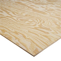  100236 1/4-in x 4-ft x 4-ft Pine Sanded Plywood